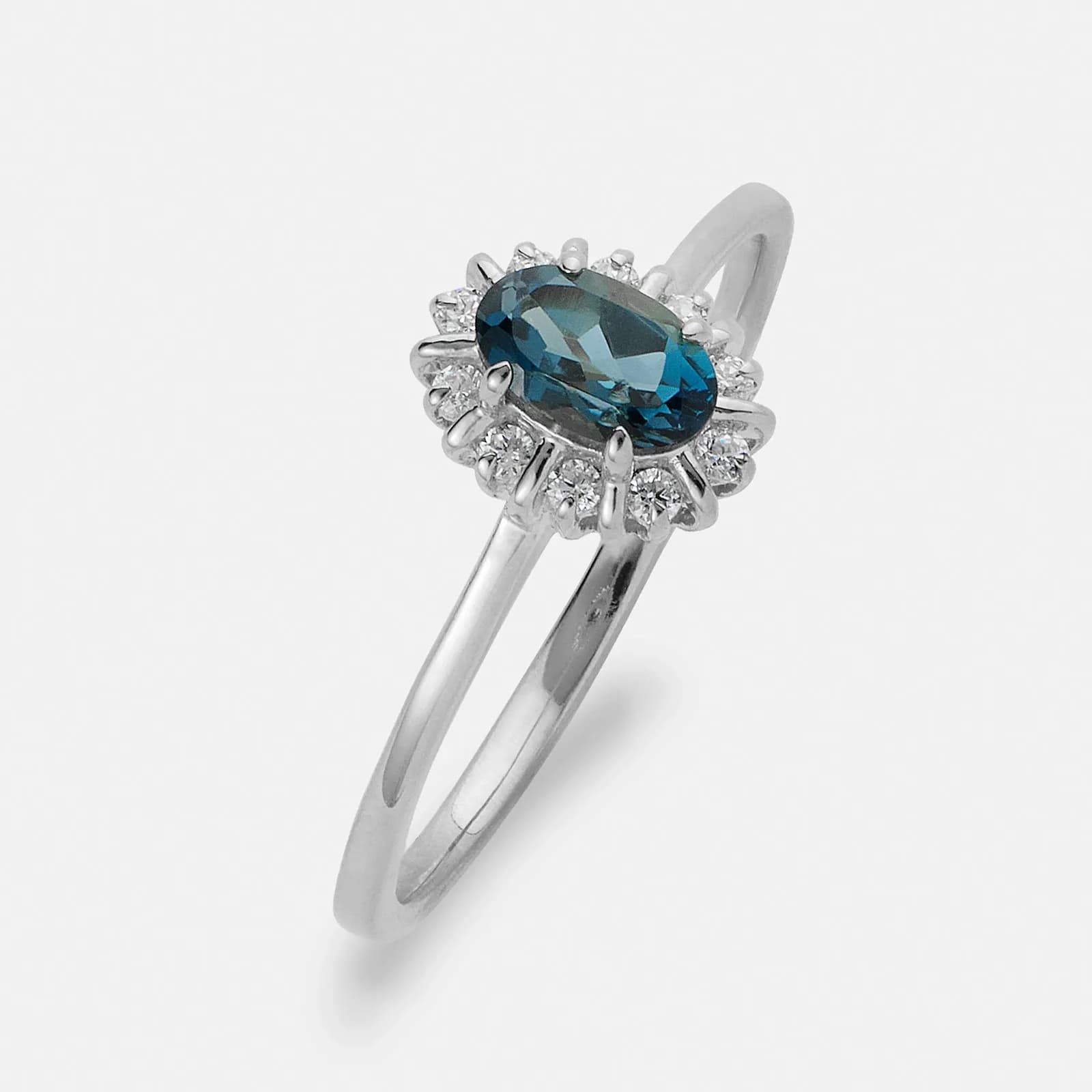 Je t´aime 18K ring vitguld - Diana Safir