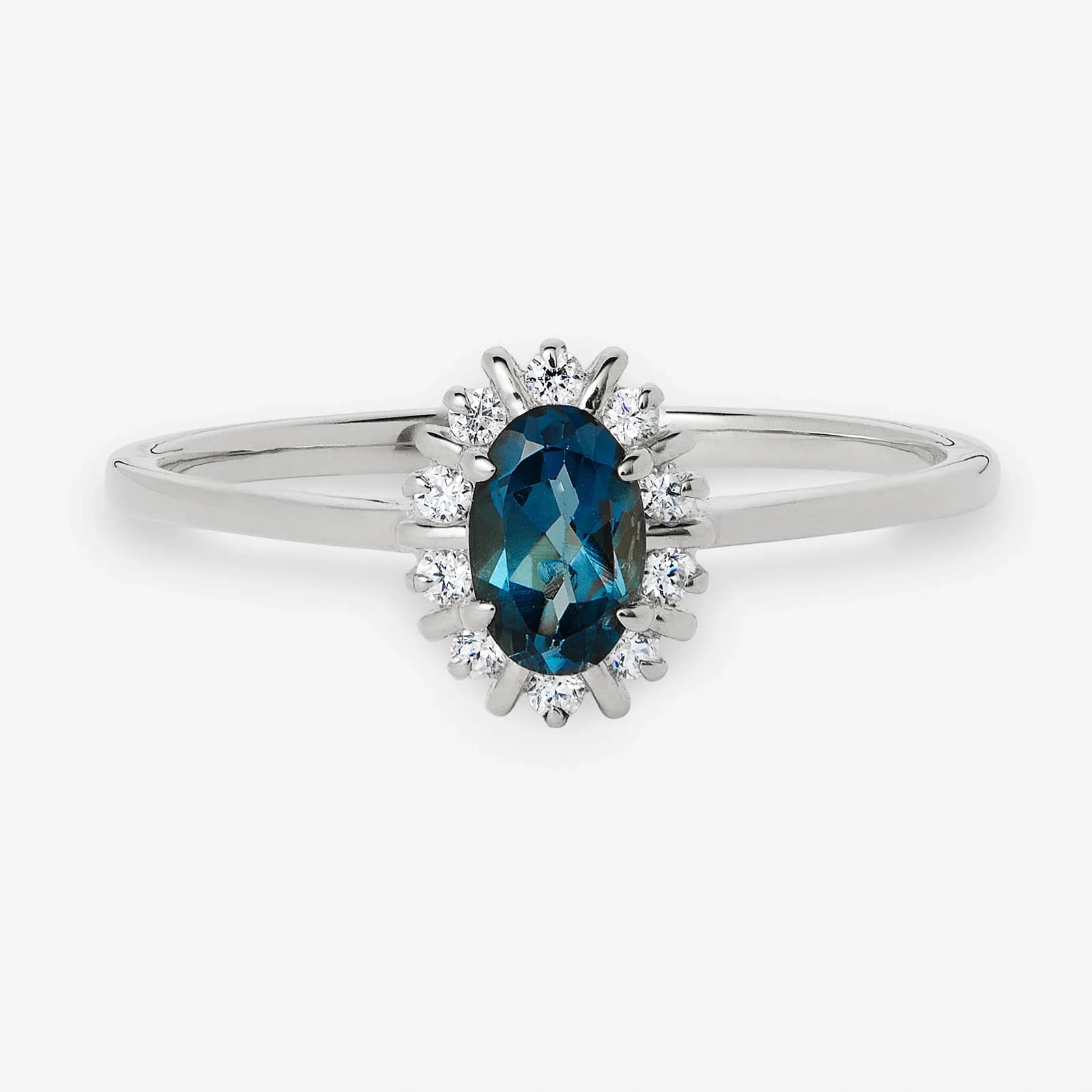 Je t´aime 18K ring vitguld - Diana Safir 3