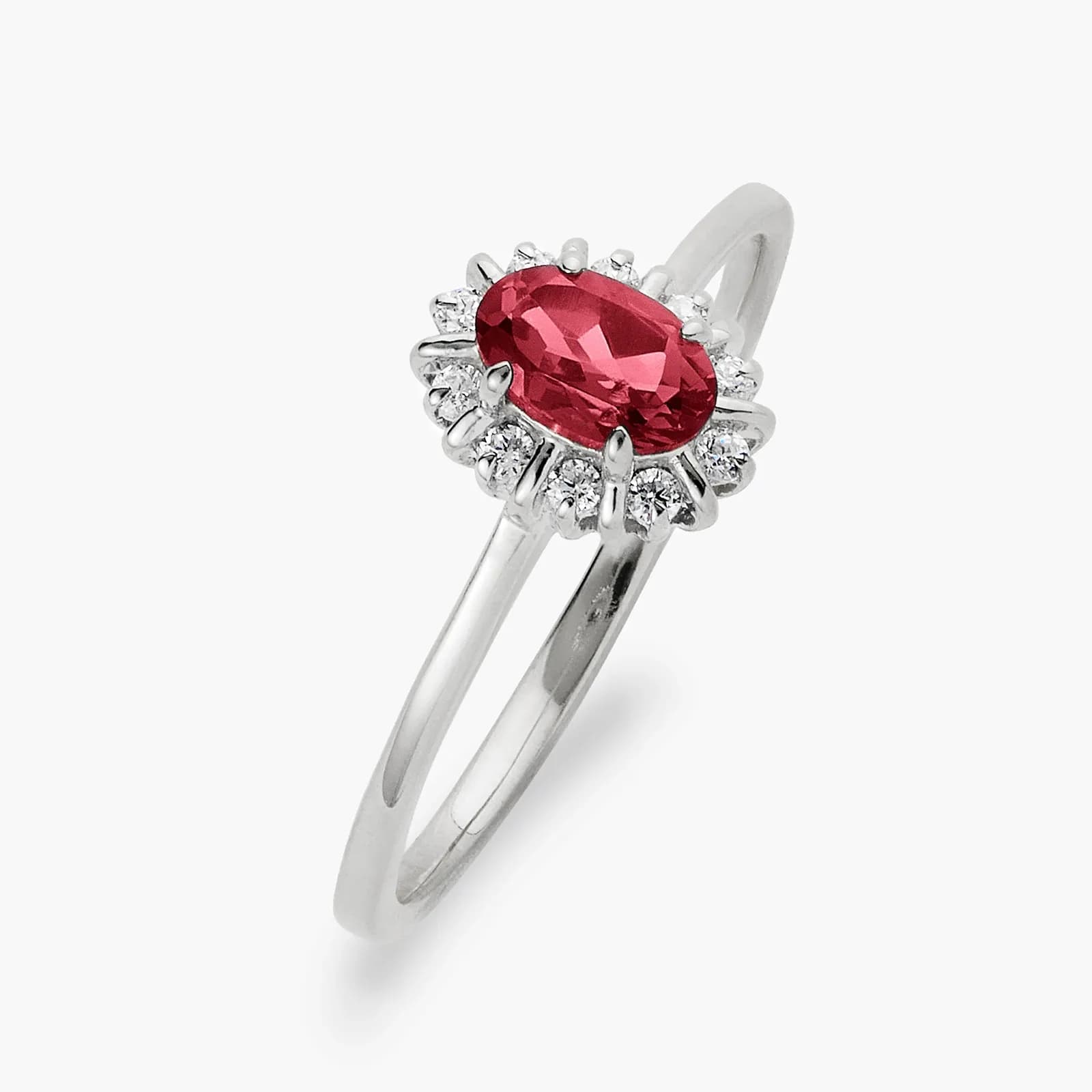 Je t´aime 18K ring vitguld - Diana Rubin 1