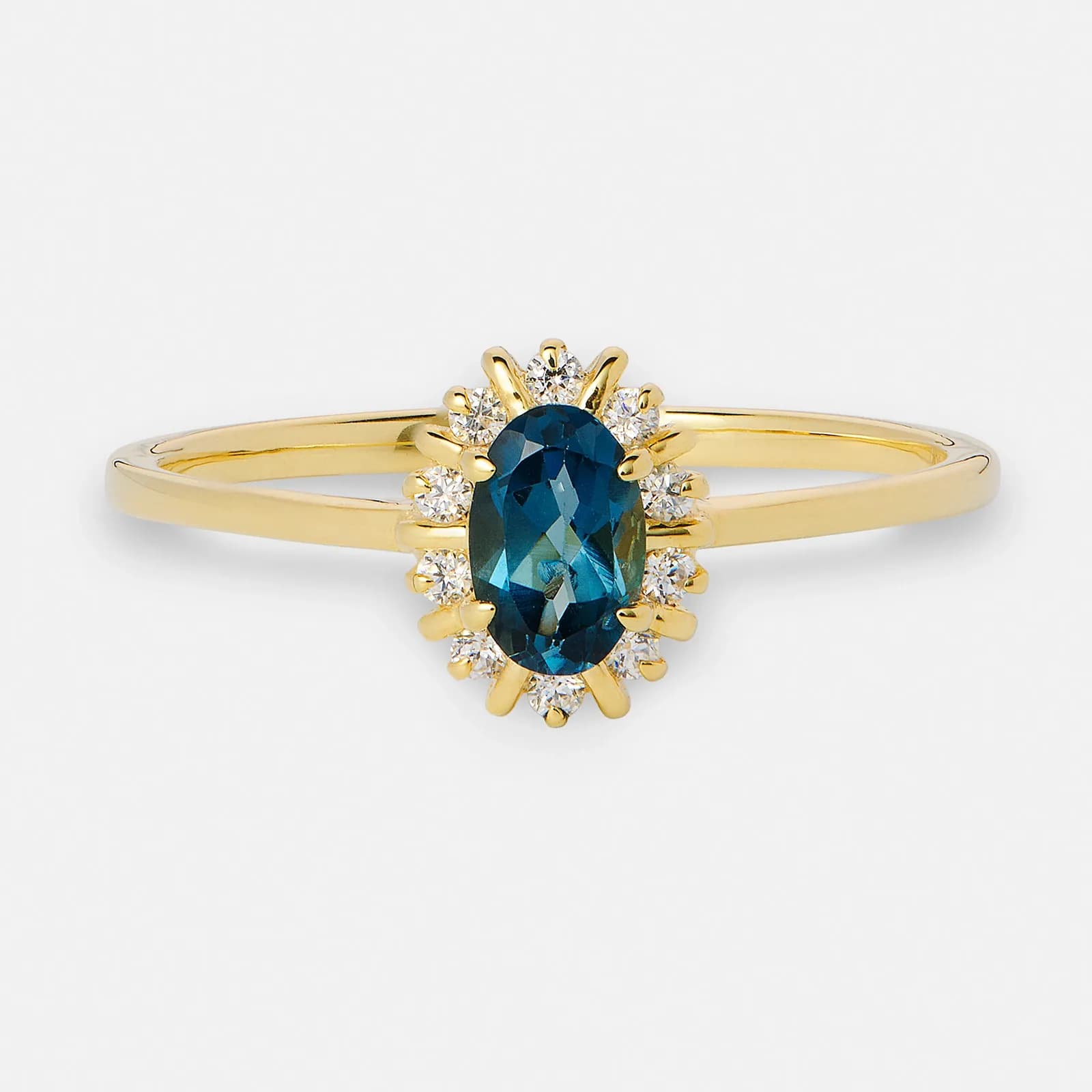 Je t´aime 18K guldring - Diana Safir 3