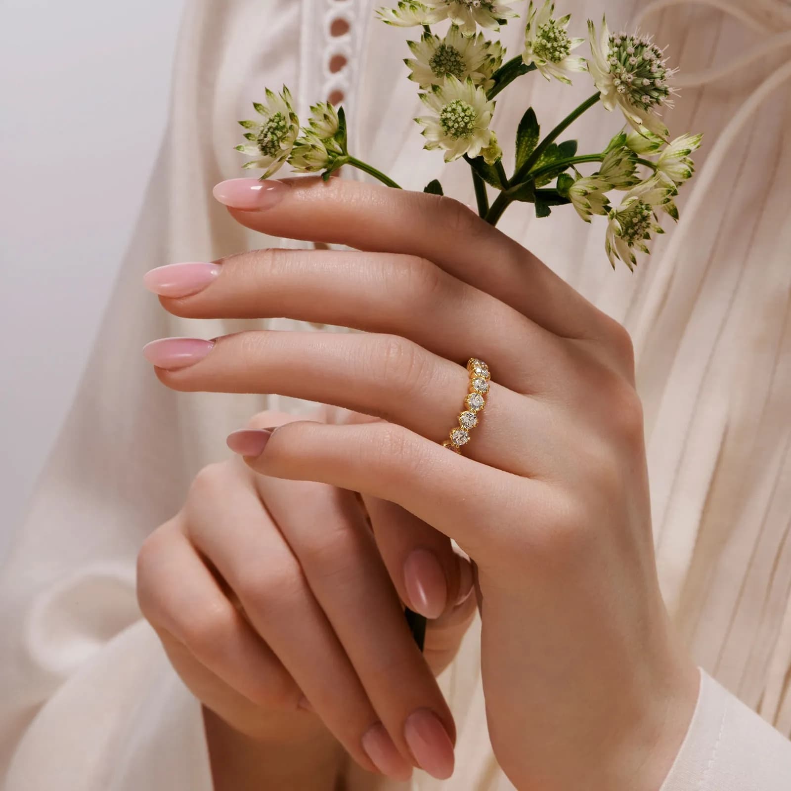 Je t´aime 18K guldring - Camille 4