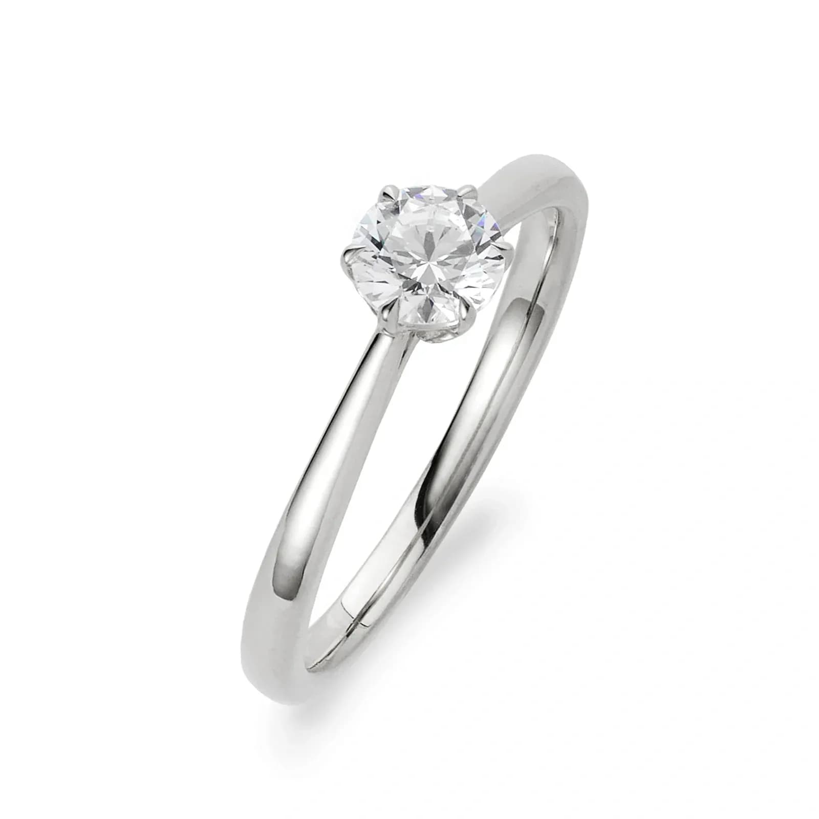 Je t´aime 18K ring vitguld - Le Coeur
