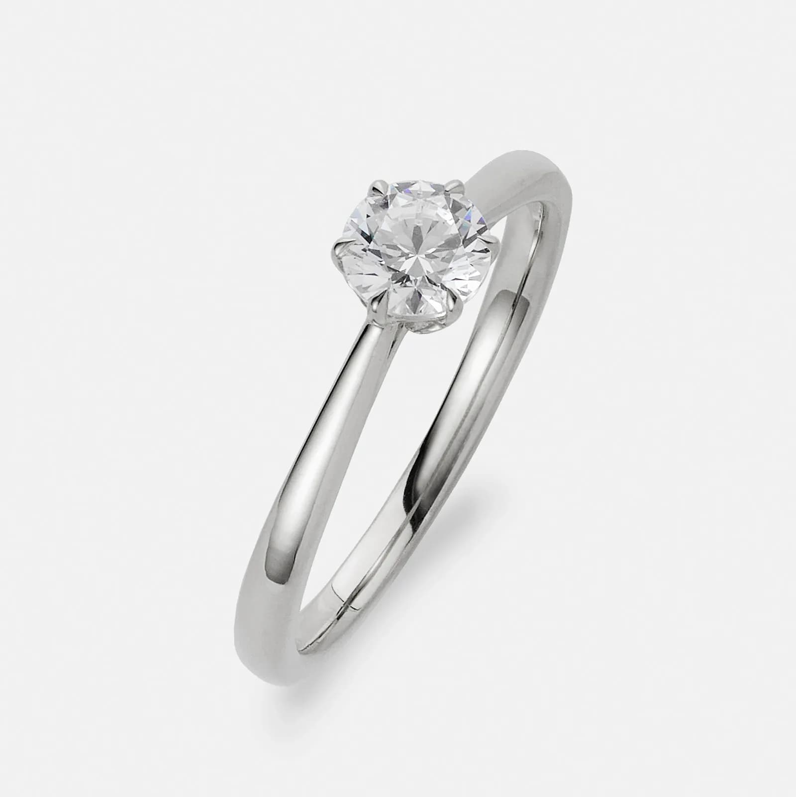 Je t´aime 18K ring vitguld - Le Coeur