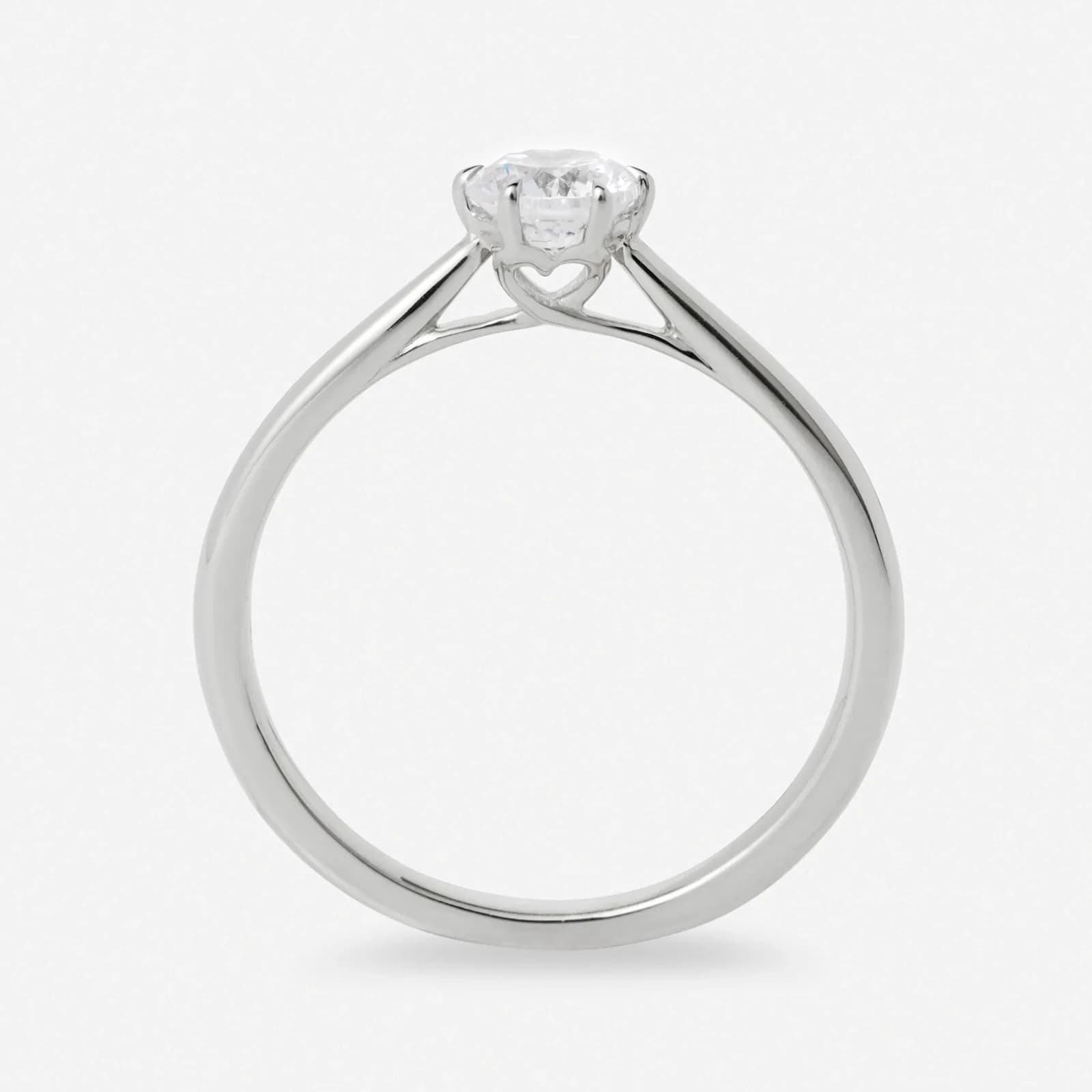 Je t´aime 18K ring vitguld - Le Coeur 2