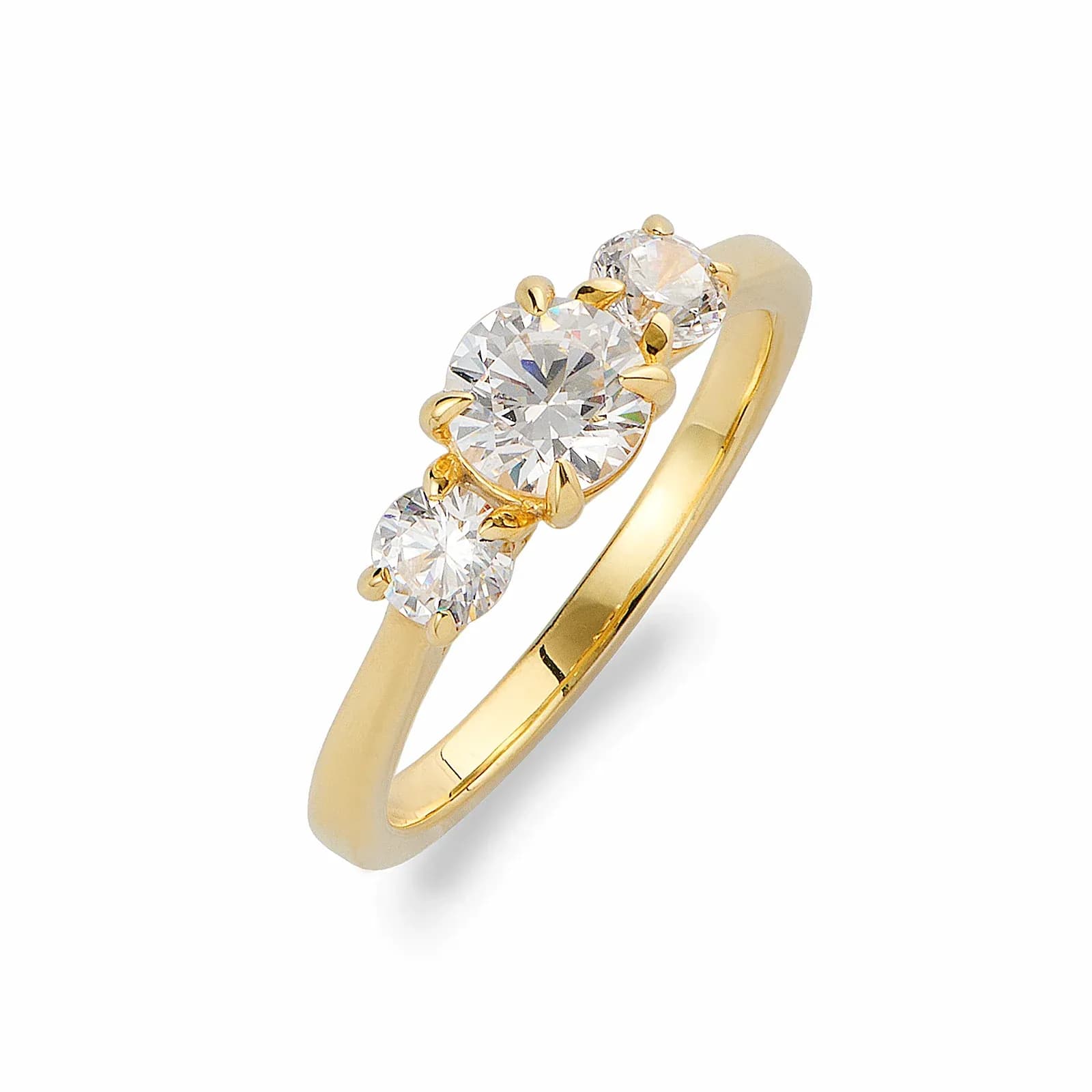Je t´aime 18K guldring - Antibes