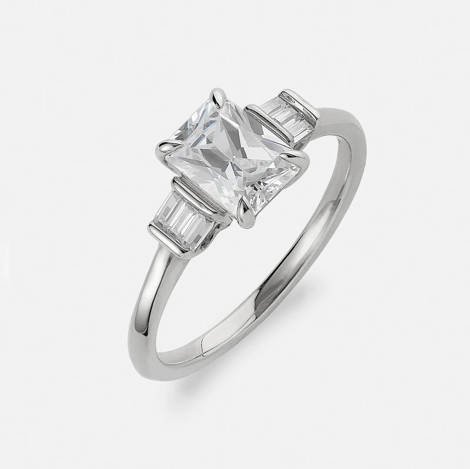 Je t´aime 18K ring vitguld - Couronne 1