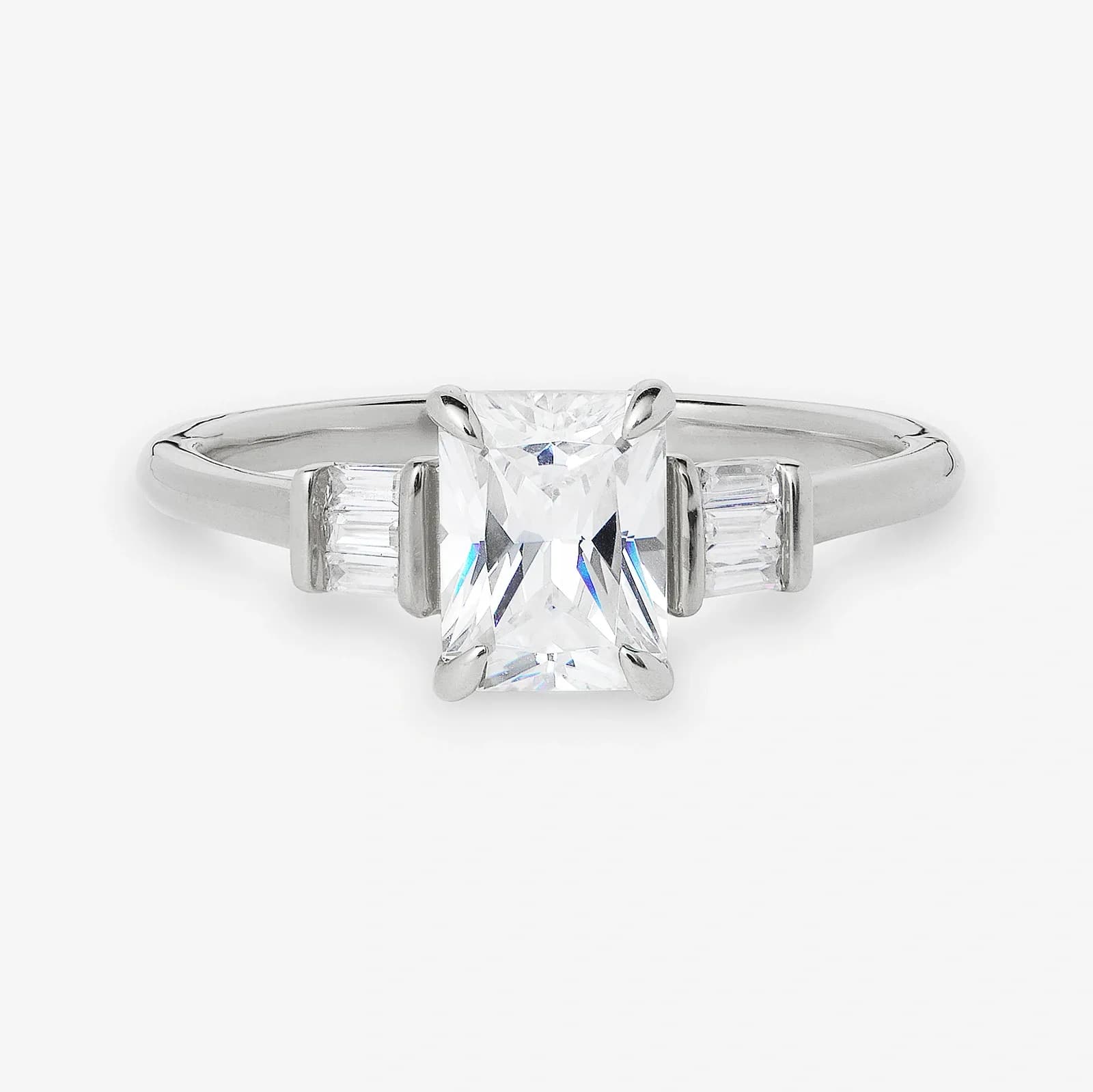 Je t´aime 18K ring vitguld - Couronne 3