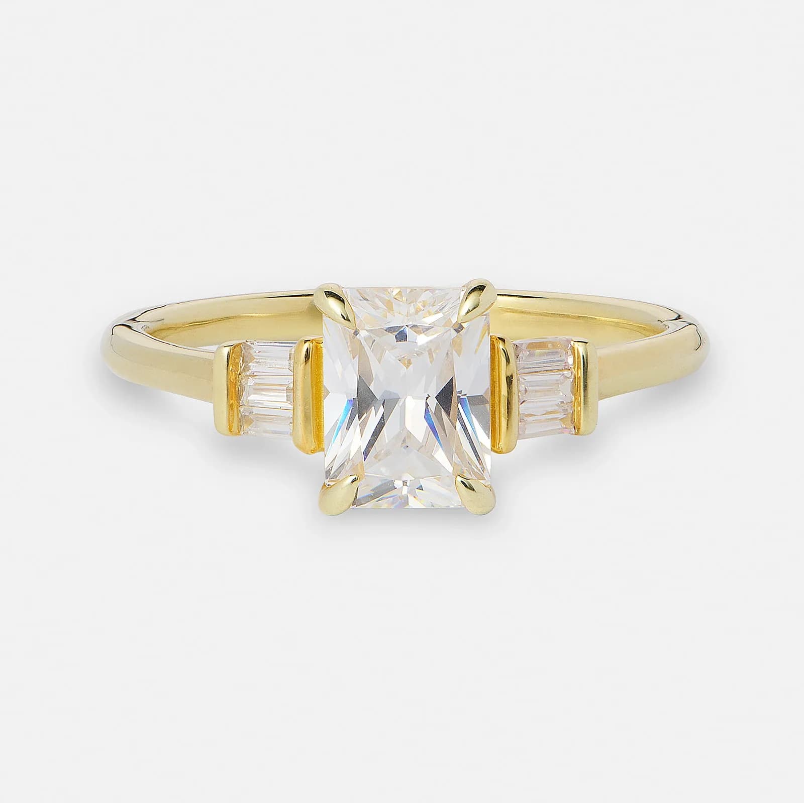 Je t´aime 18K guldring - Couronne 3