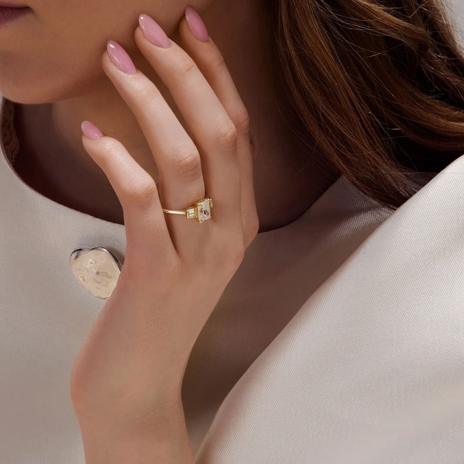 Je t´aime 18K guldring - Couronne 4