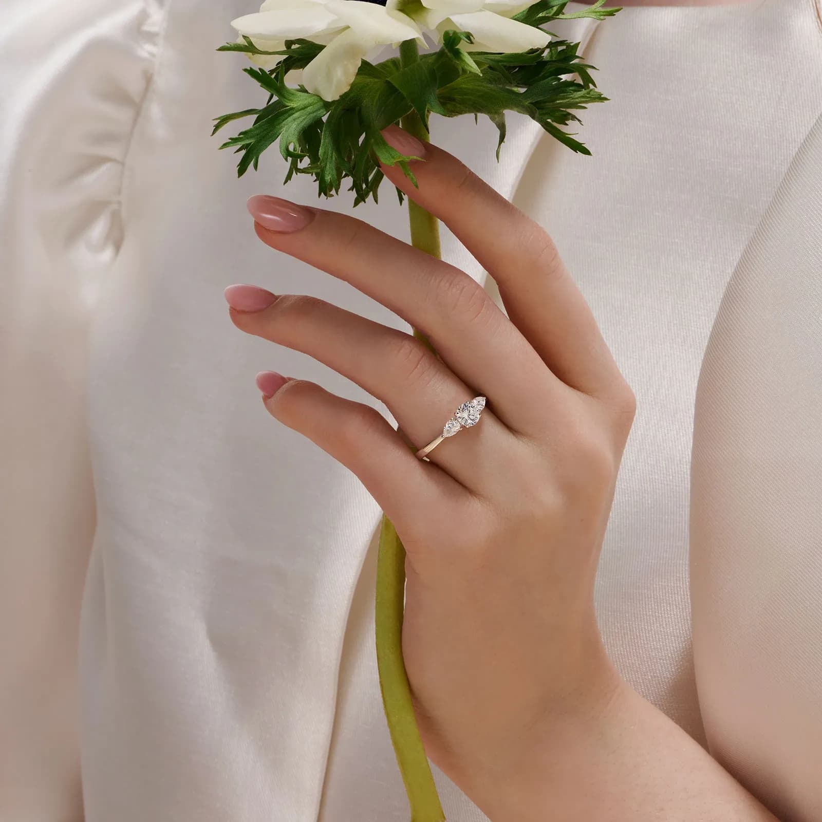 Je t´aime 18K guldring - Trilogie d'Amour 4