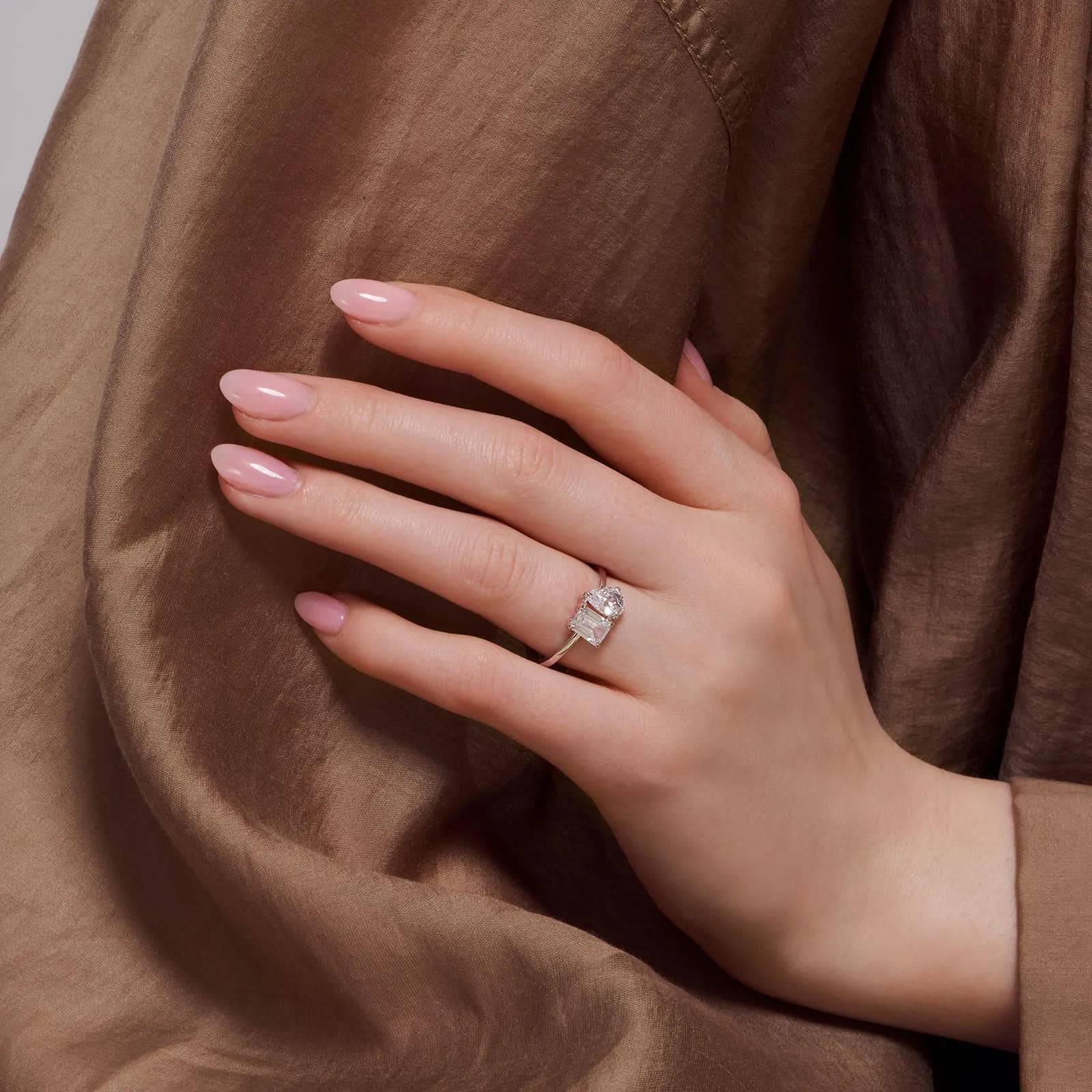 Je t´aime 18K guldring - Toi et moi 4