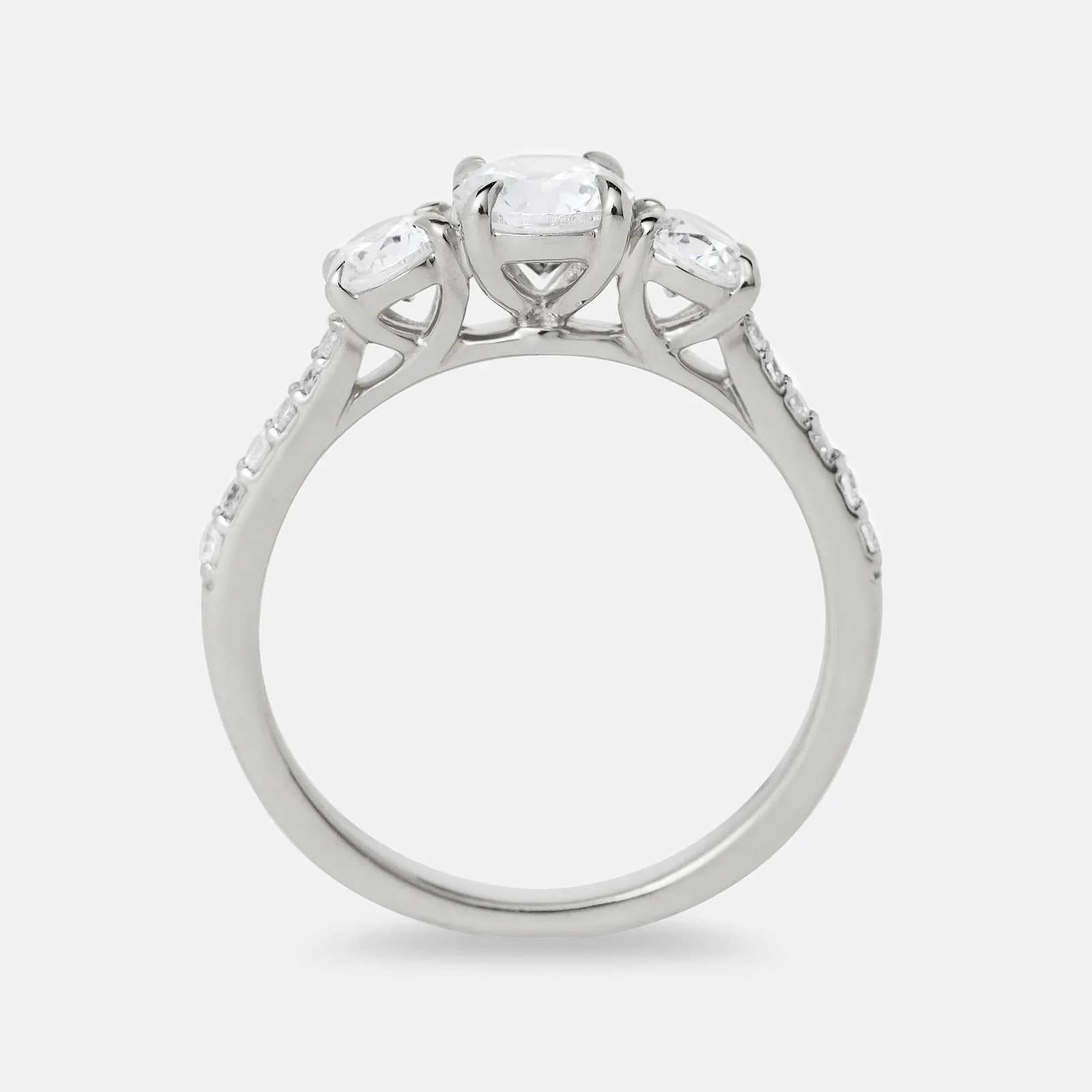 Je t´aime 18K ring vitguld - Cap d'Antibes 2