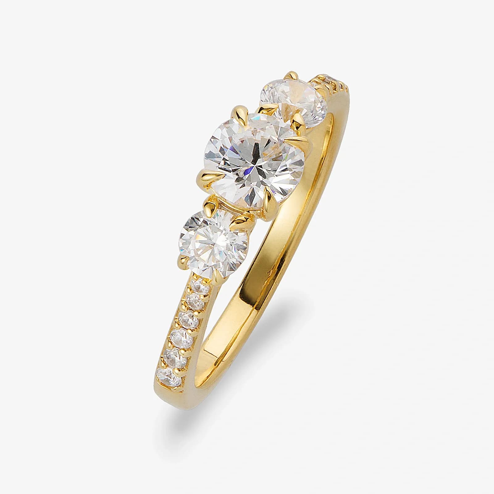 Je t´aime 18K guldring - Cap d'Antibes