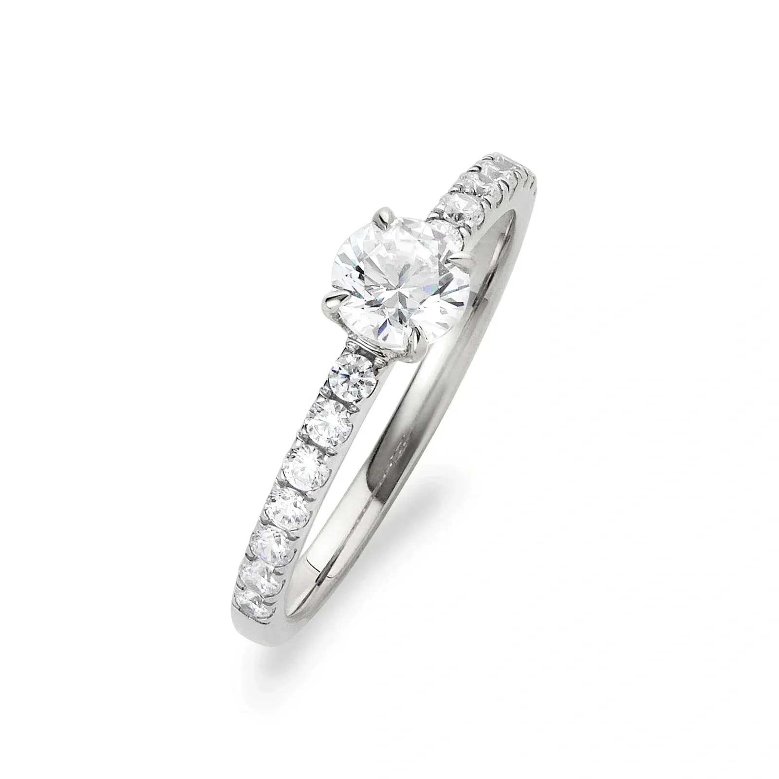 Je t´aime 18K ring vitguld - Toujours Lumière