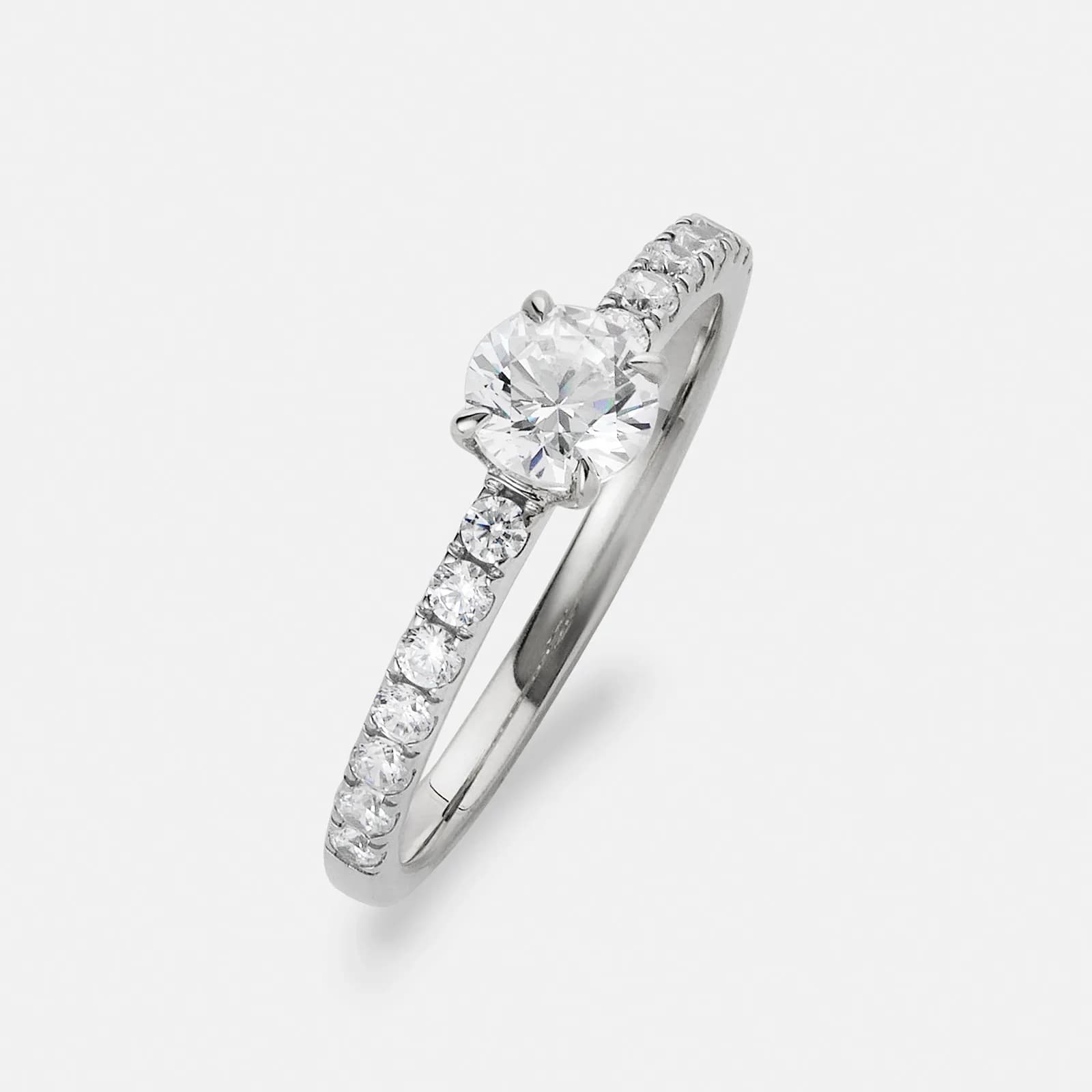 Je t´aime 18K ring vitguld - Toujours Lumière