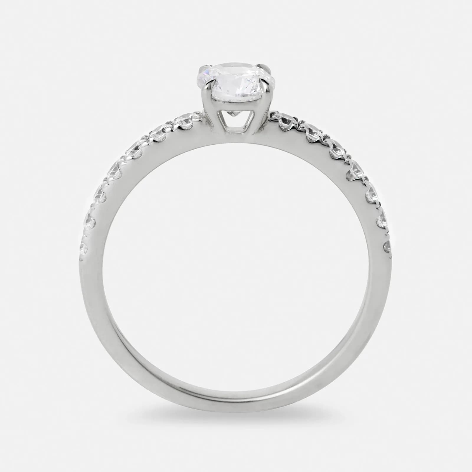 Je t´aime 18K ring vitguld - Toujours Lumière 2