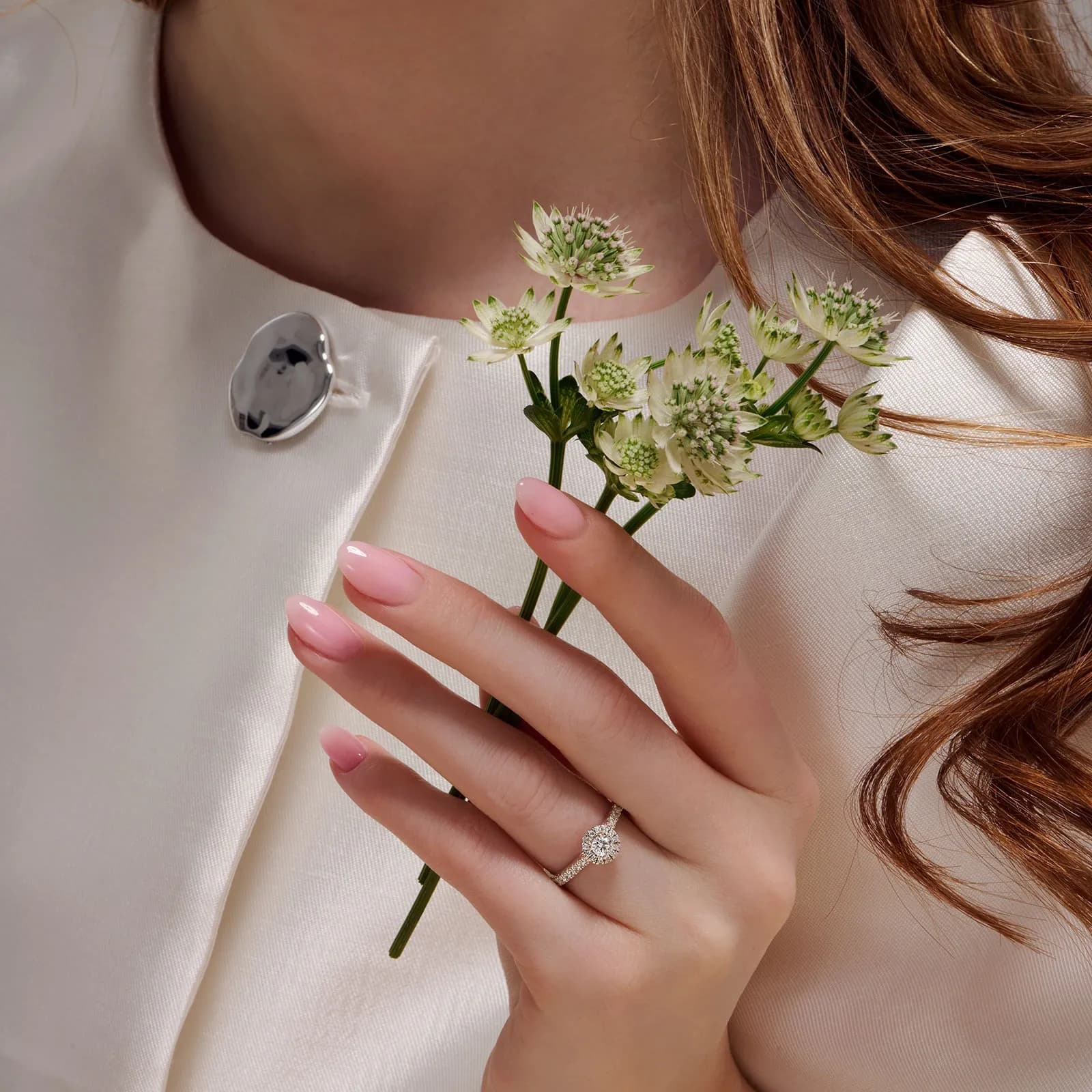 Je t´aime 18K ring vitguld - Le Soleil 4