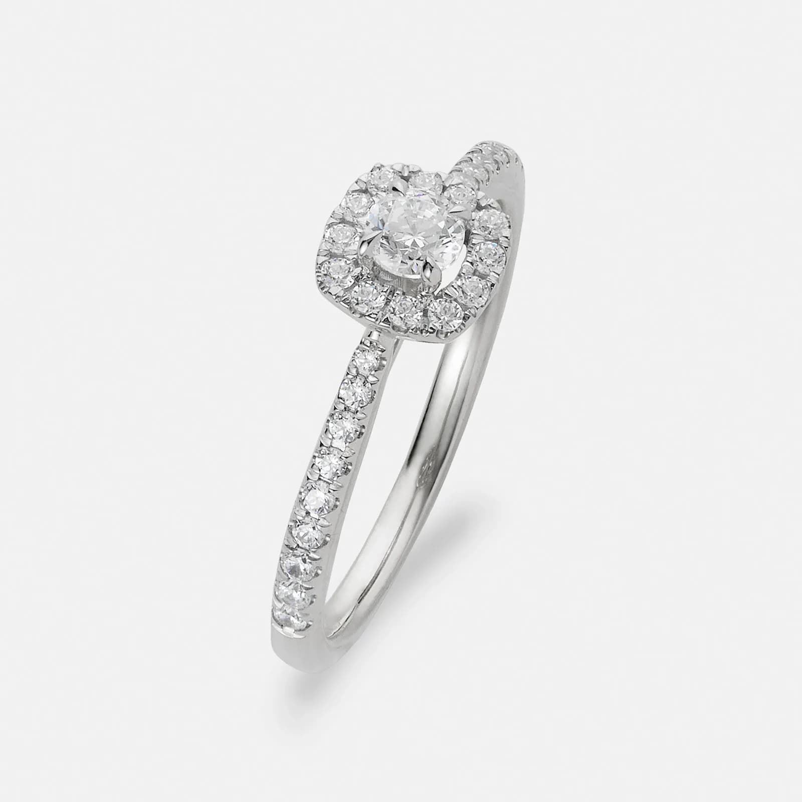 Je t´aime 18K ring vitguld - Aurore 1