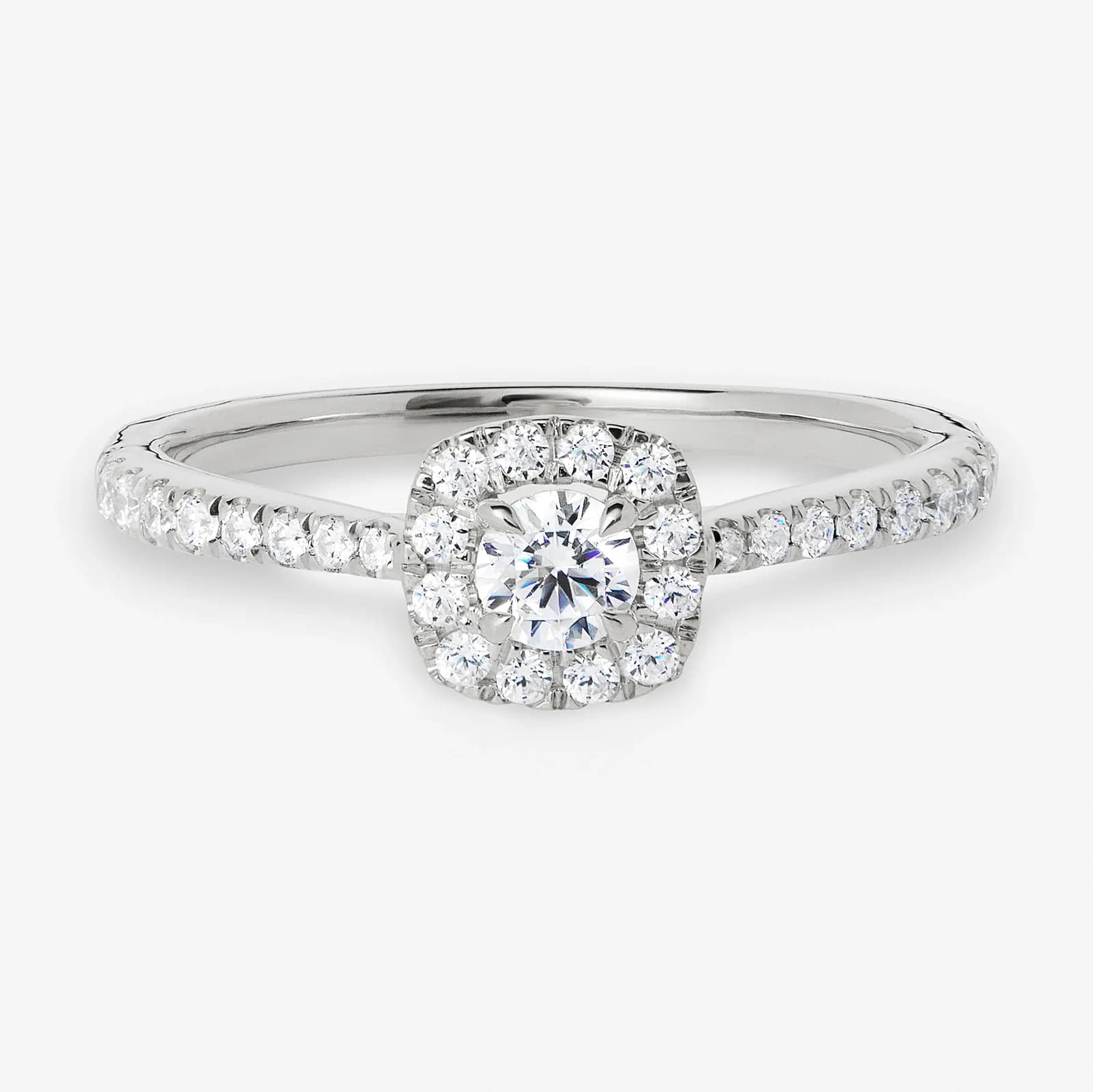 Je t´aime 18K ring vitguld - Aurore 3