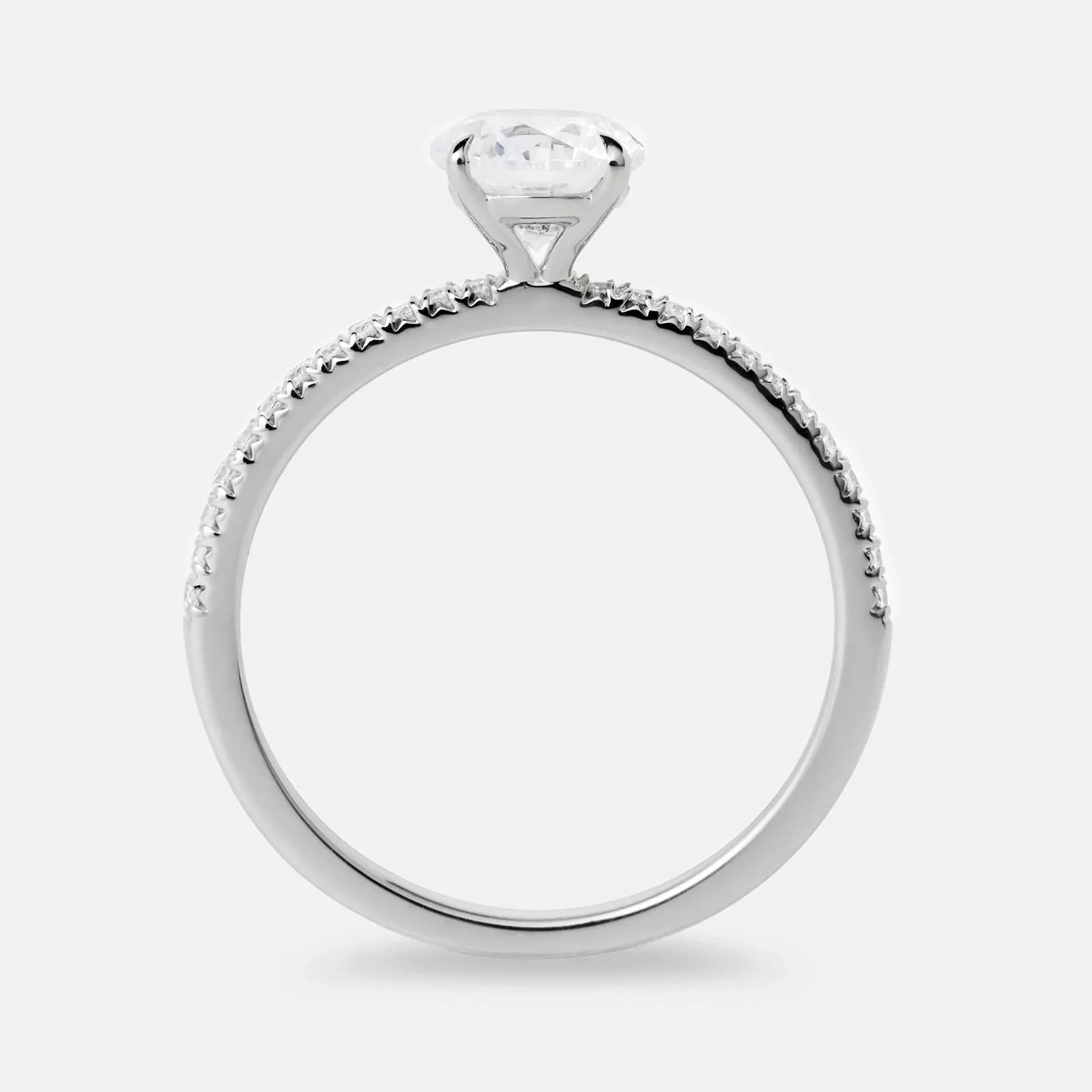 Je t´aime 18K ring vitguld - L'Élue Lumière 2