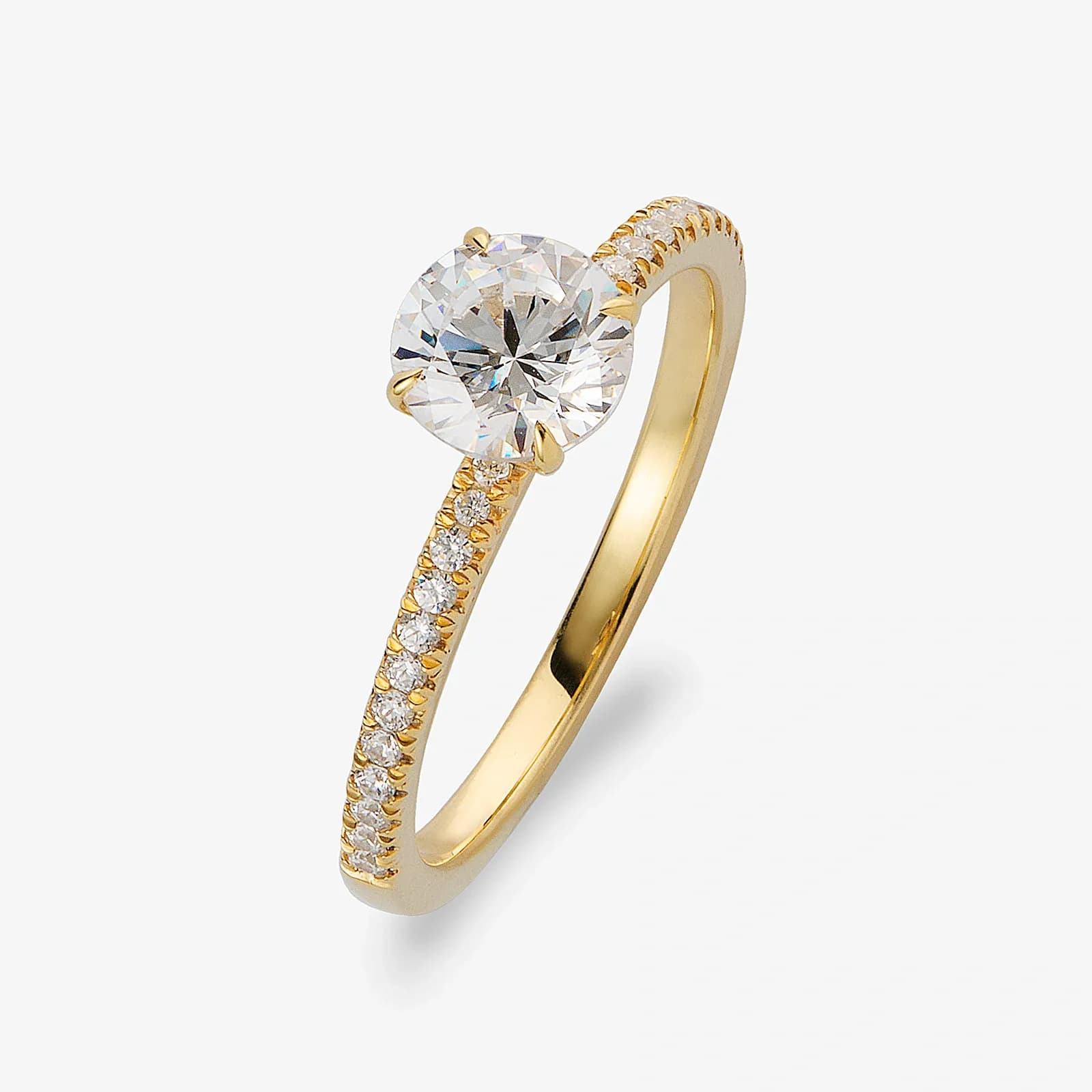 Je t´aime 18K guldring - L'Élue Lumière