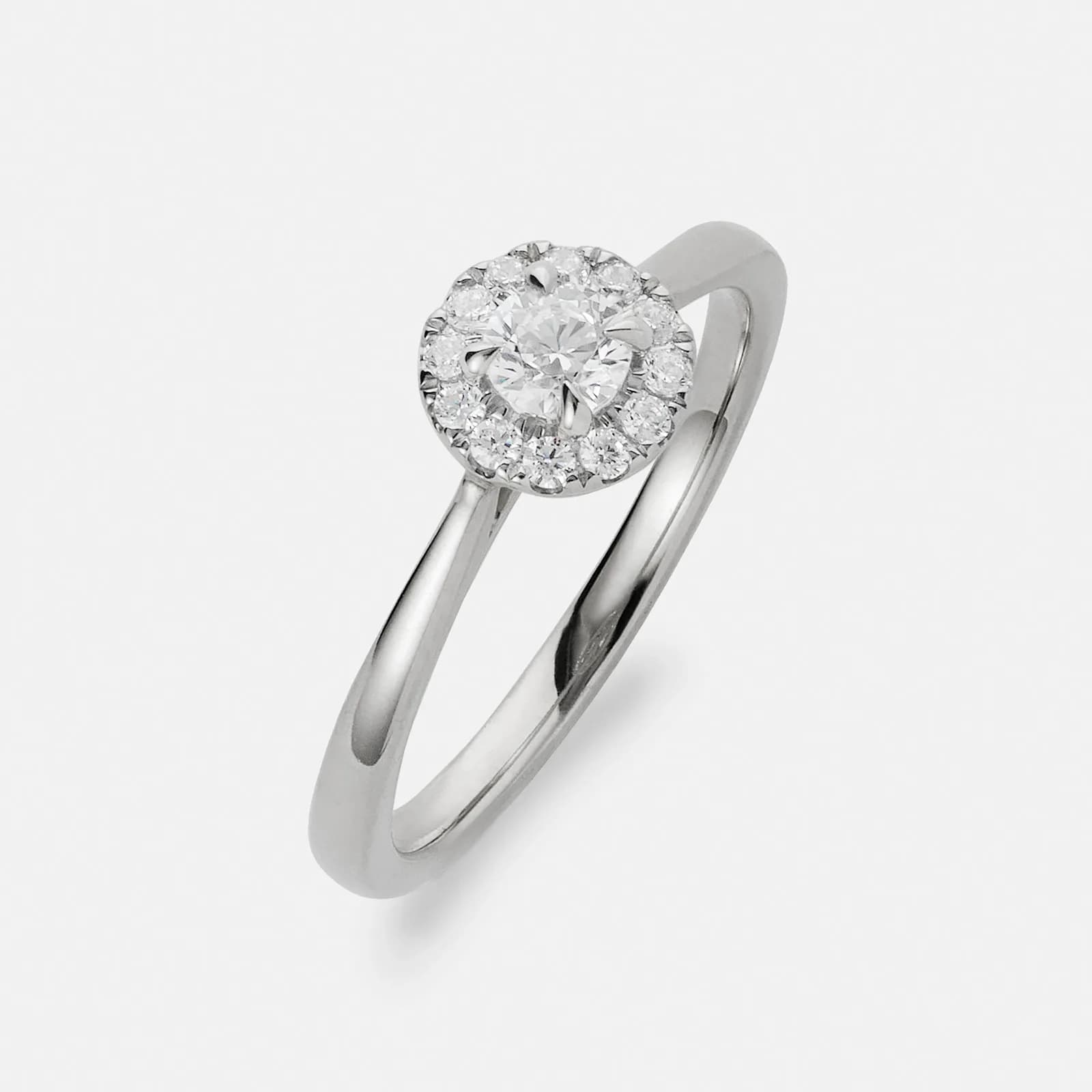 Je t´aime 18K ring vitguld - La Lune