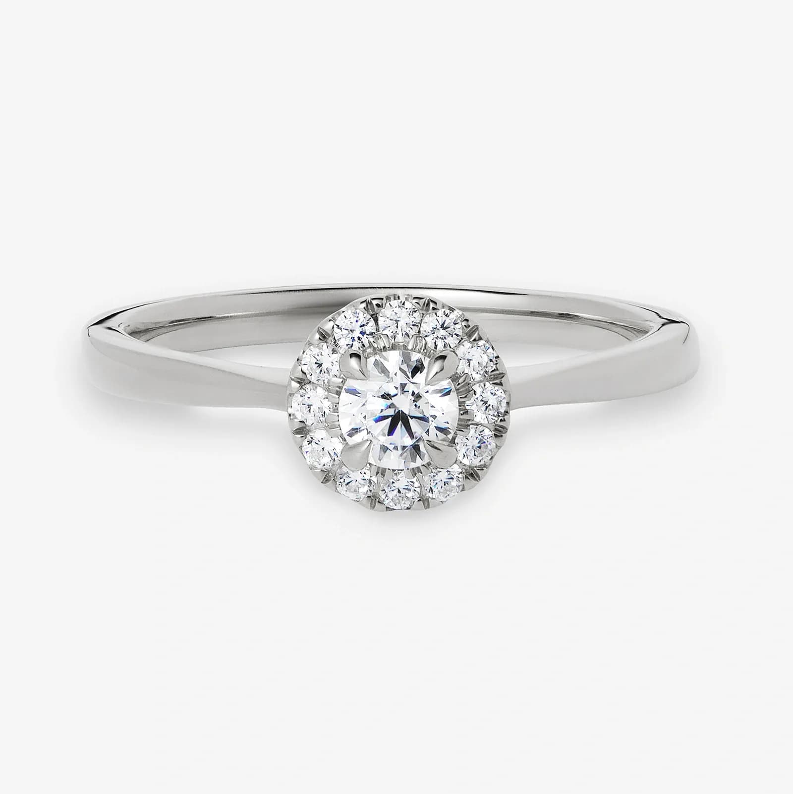 Je t´aime 18K ring vitguld - La Lune 3