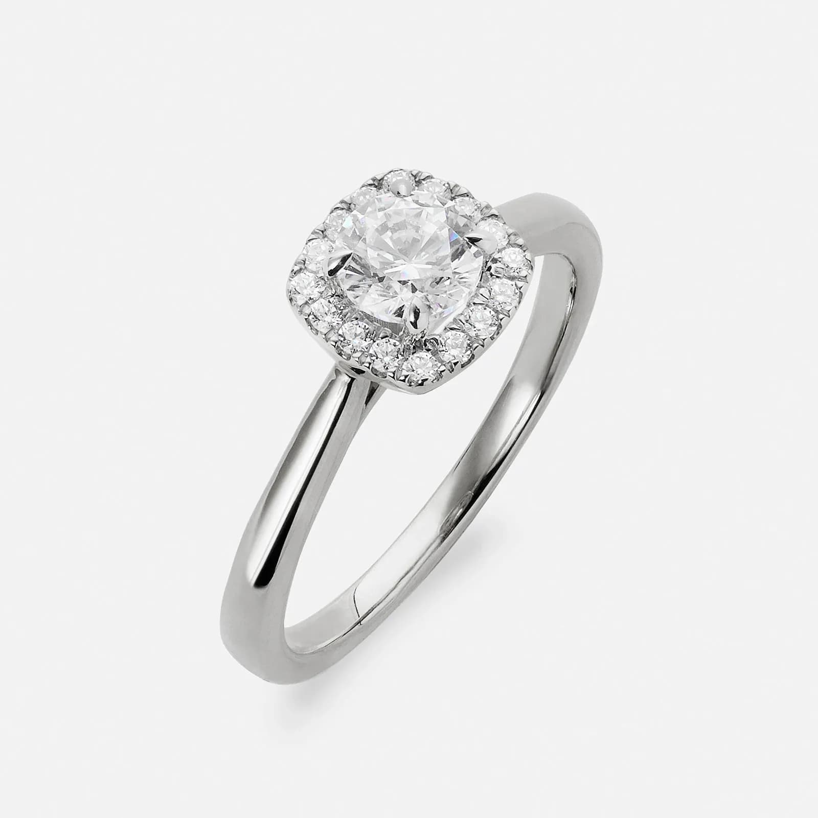 Je t´aime 18K ring vitguld - Vénus