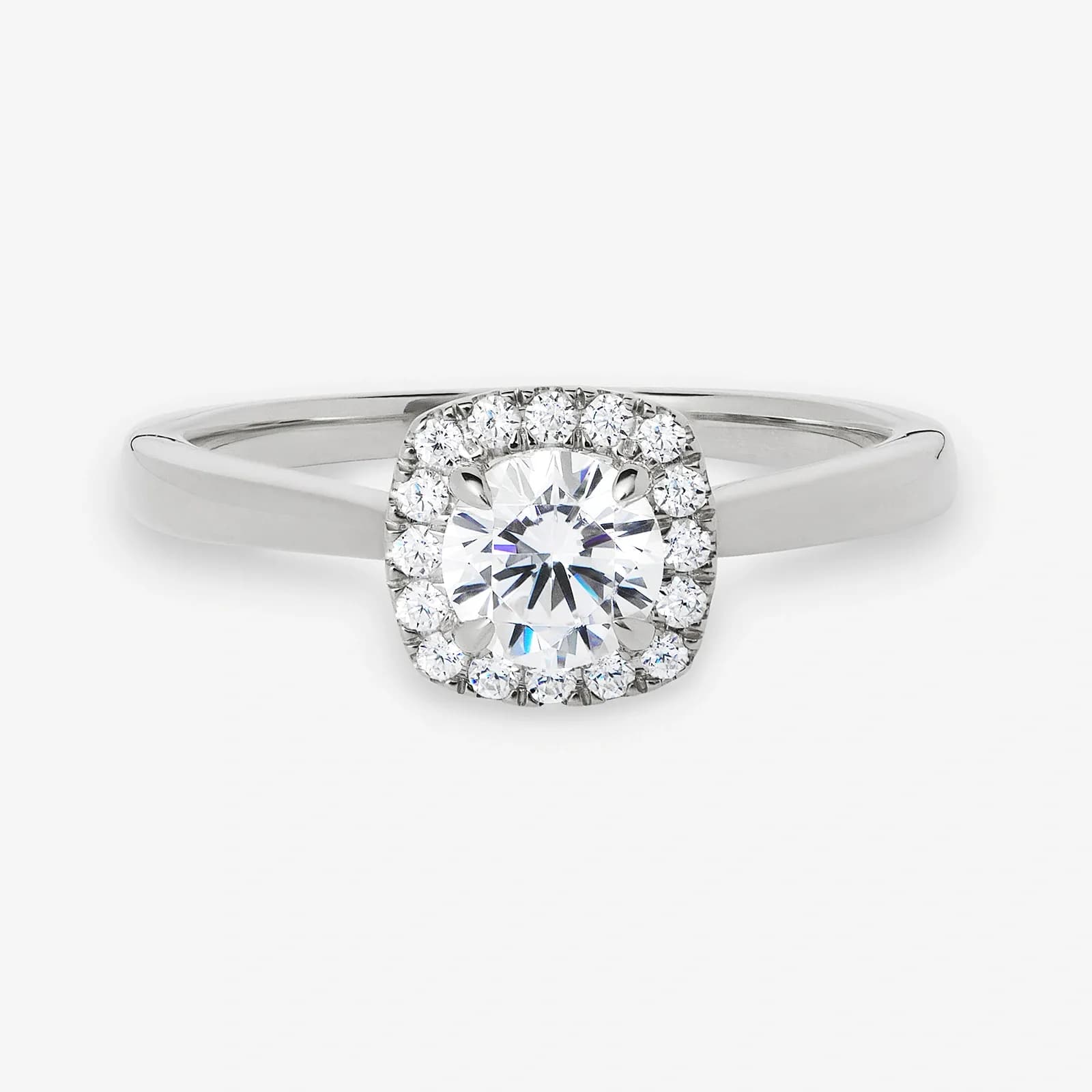 Je t´aime 18K ring vitguld - Vénus 3