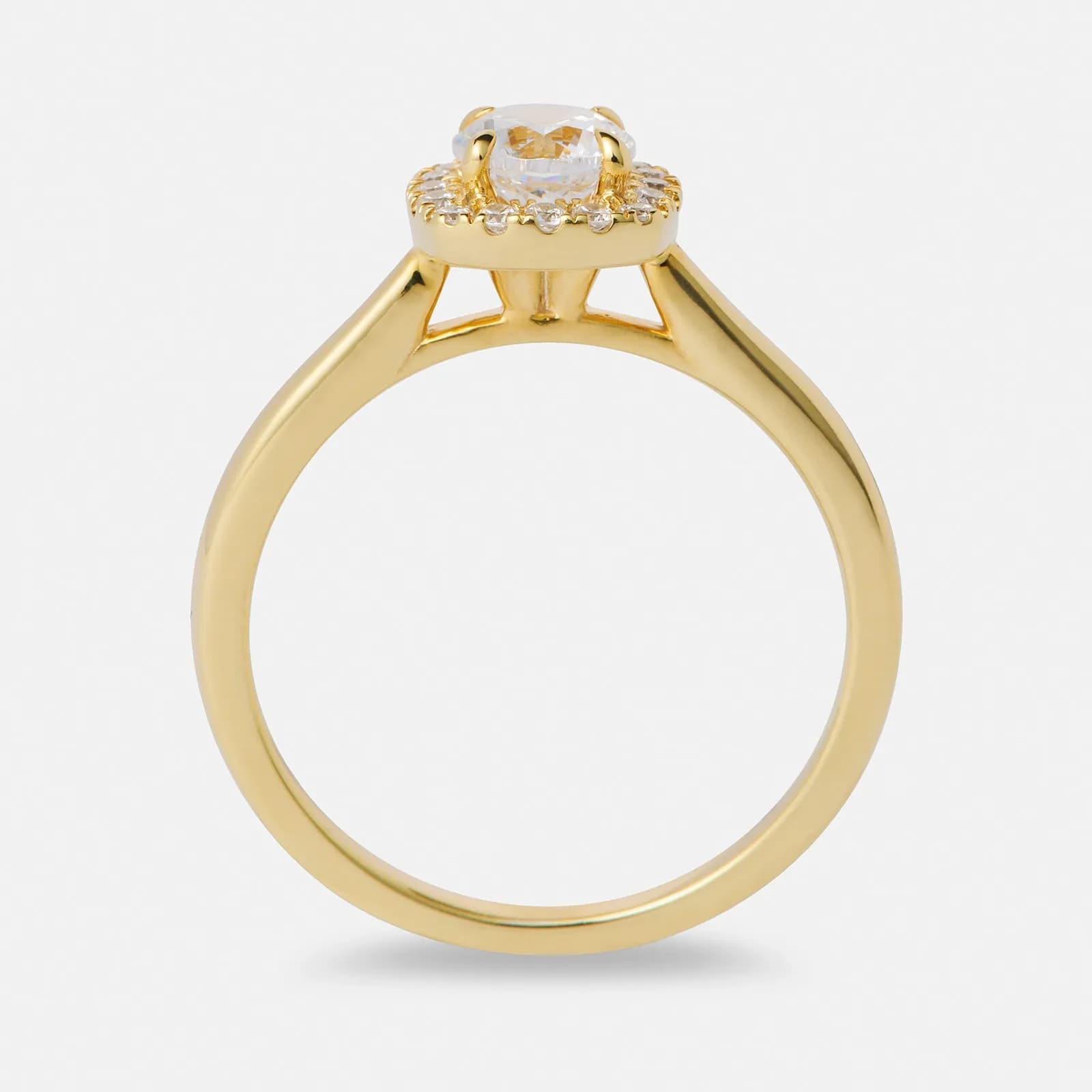 Je t´aime 18K guldring - Vénus 2