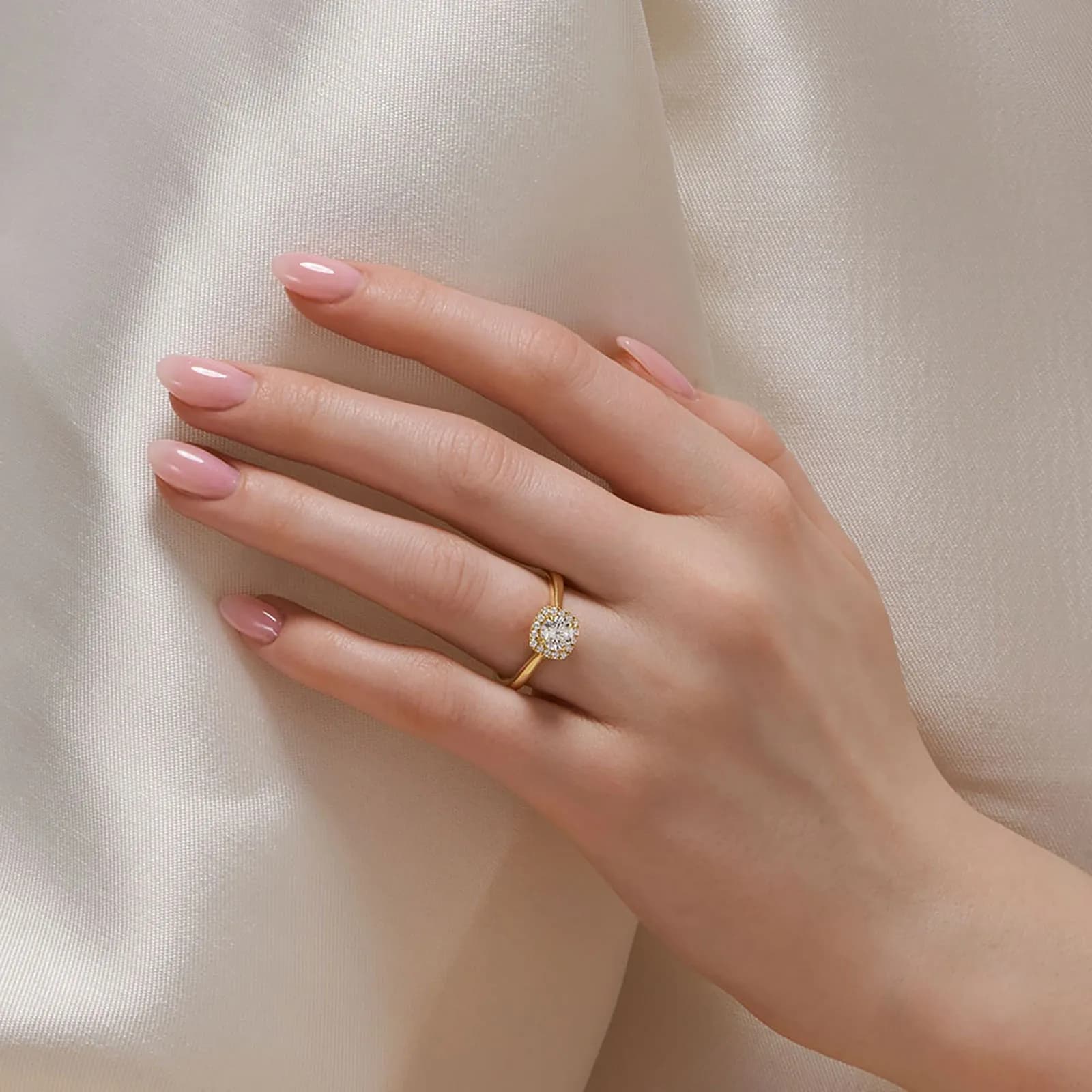 Je t´aime 18K guldring - Vénus 4
