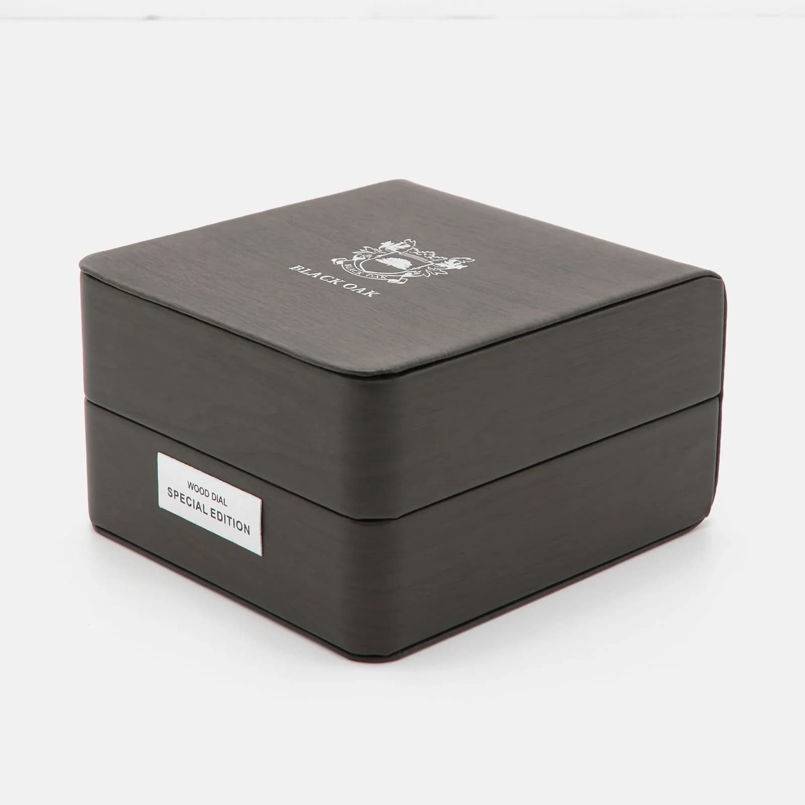 Black Oak Timber herrklocka - svart mesh, 41 mm 7