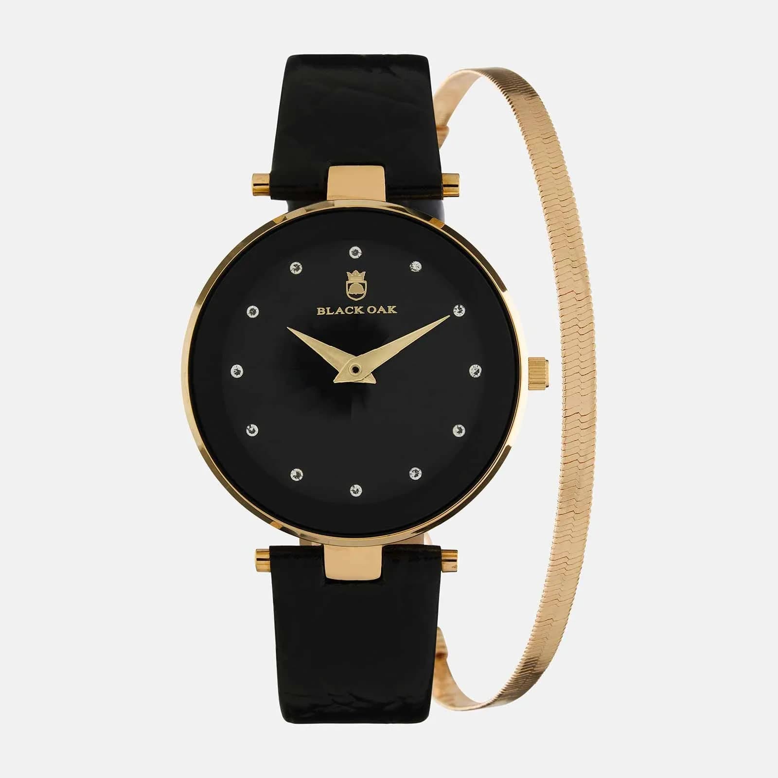 Klockset Black Oak Othello - svart/guld, 36 mm