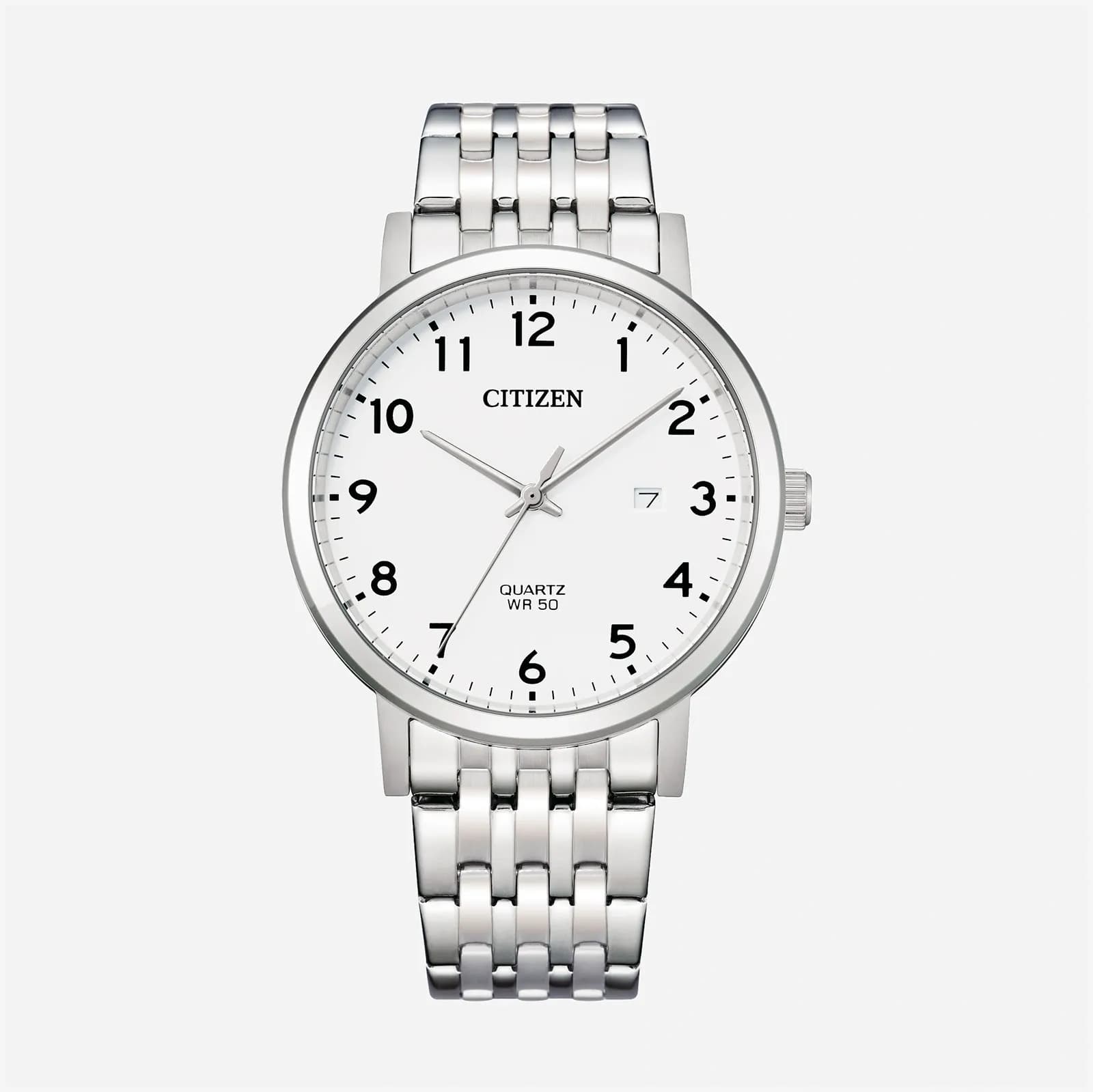 Citizen herrklocka vit/stål, 40 mm - BI5070-57A