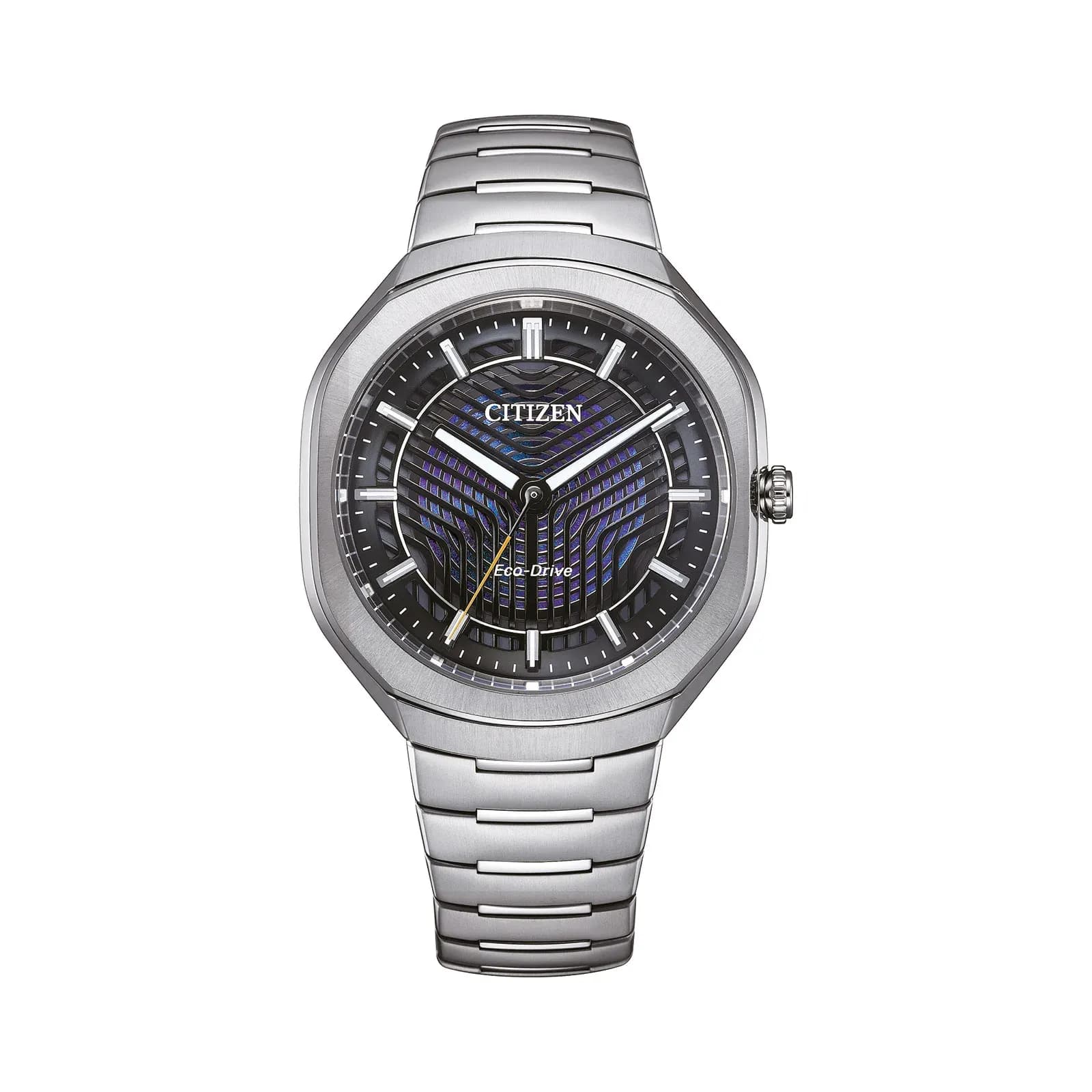 Citizen Eco-Drive Photon herr blå/titan, metallband - BJ6560-53W