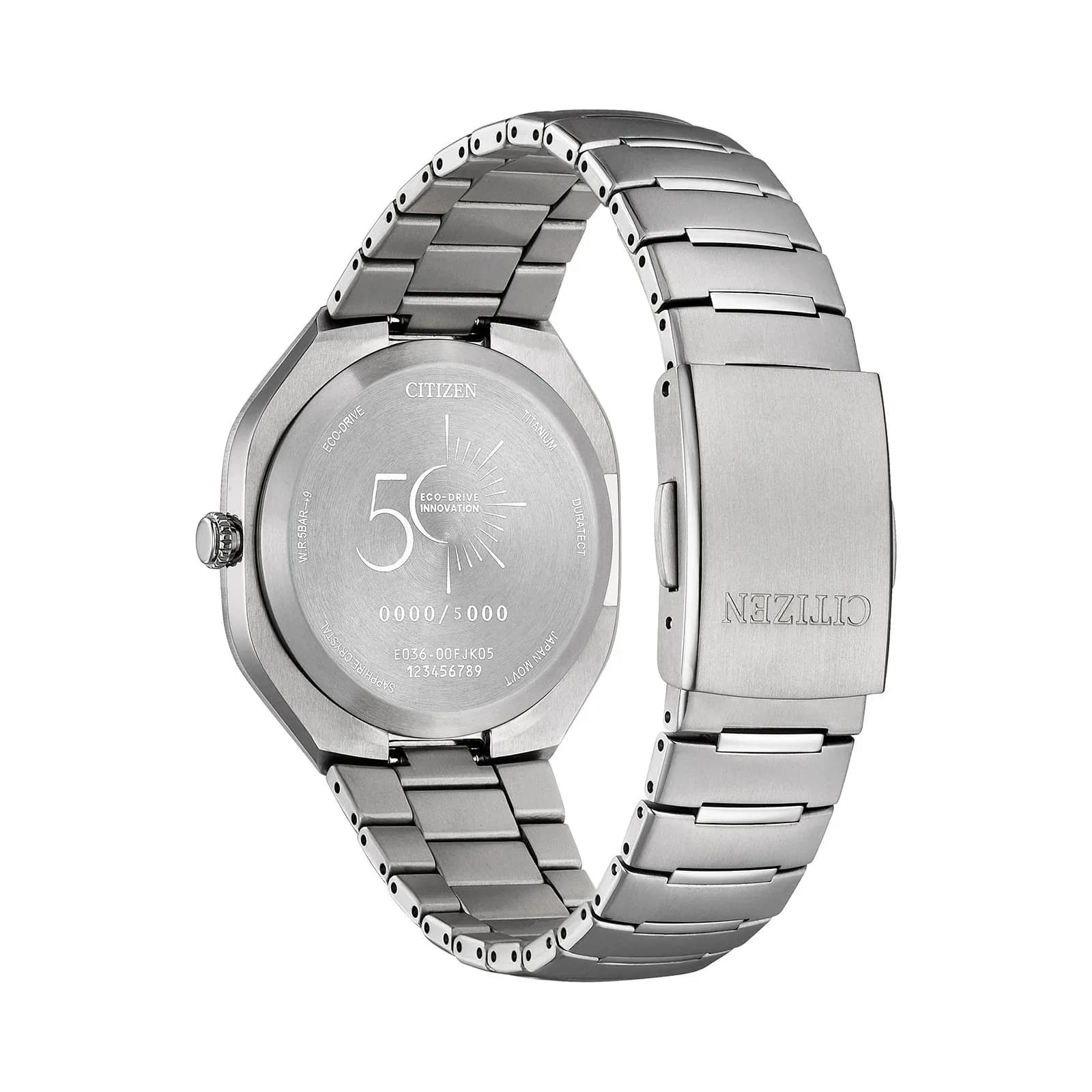 Citizen Eco-Drive Photon herr blå/titan, metallband - BJ6560-53W 3