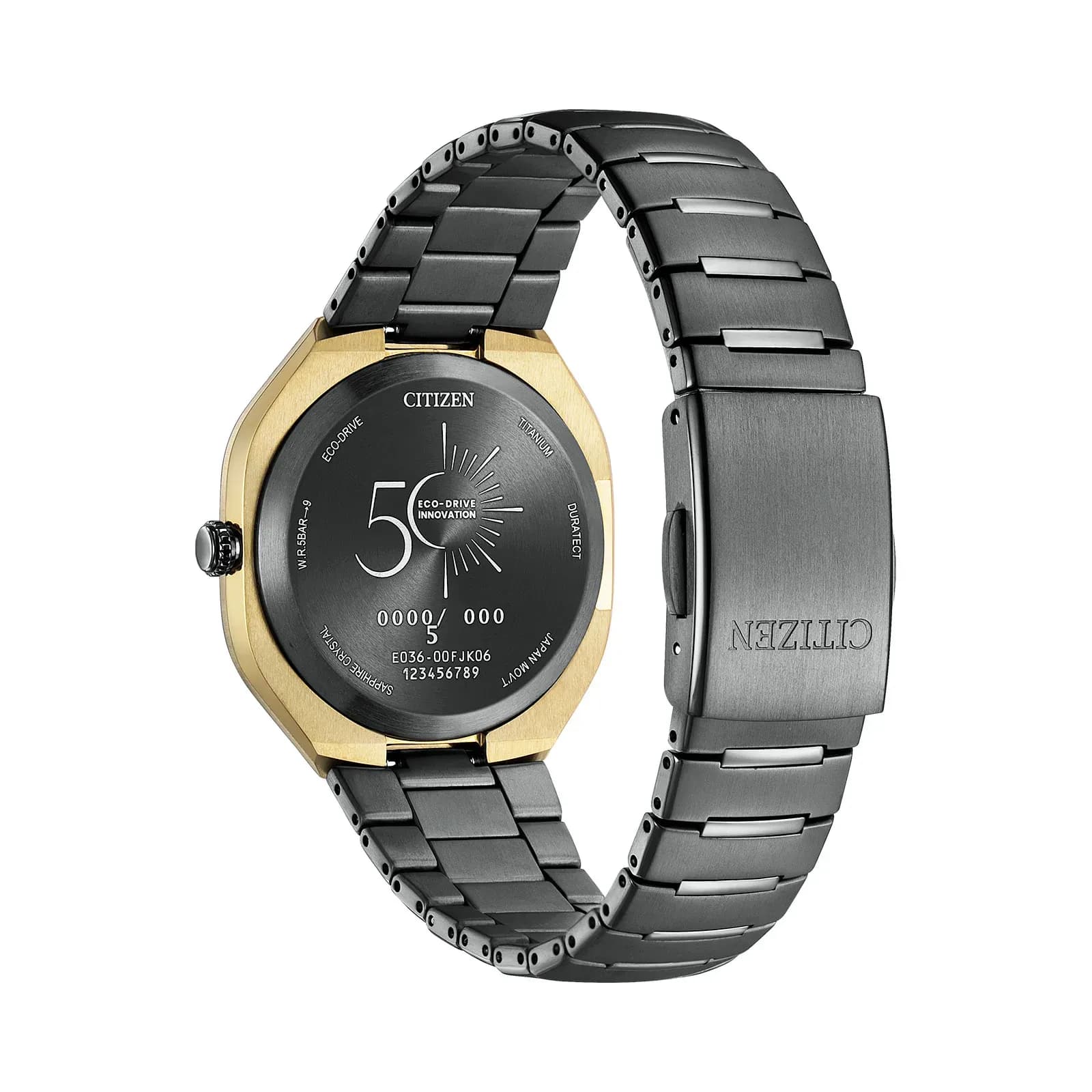 Citizen Eco-Drive Photon herr guld/titan, metallband - BJ6569-59X