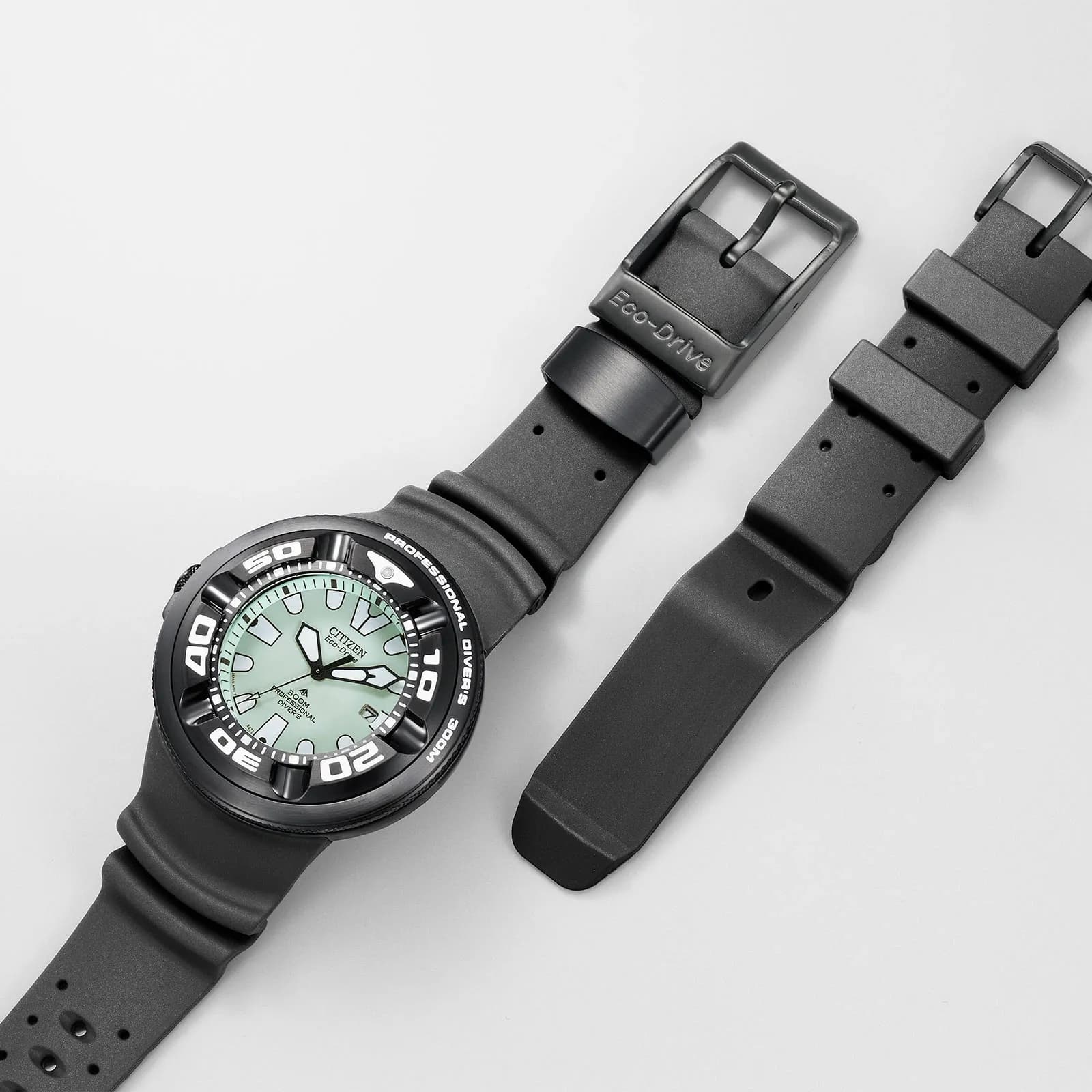 Citizen Promaster Marine, svart/grön - BJ8055-04X 2