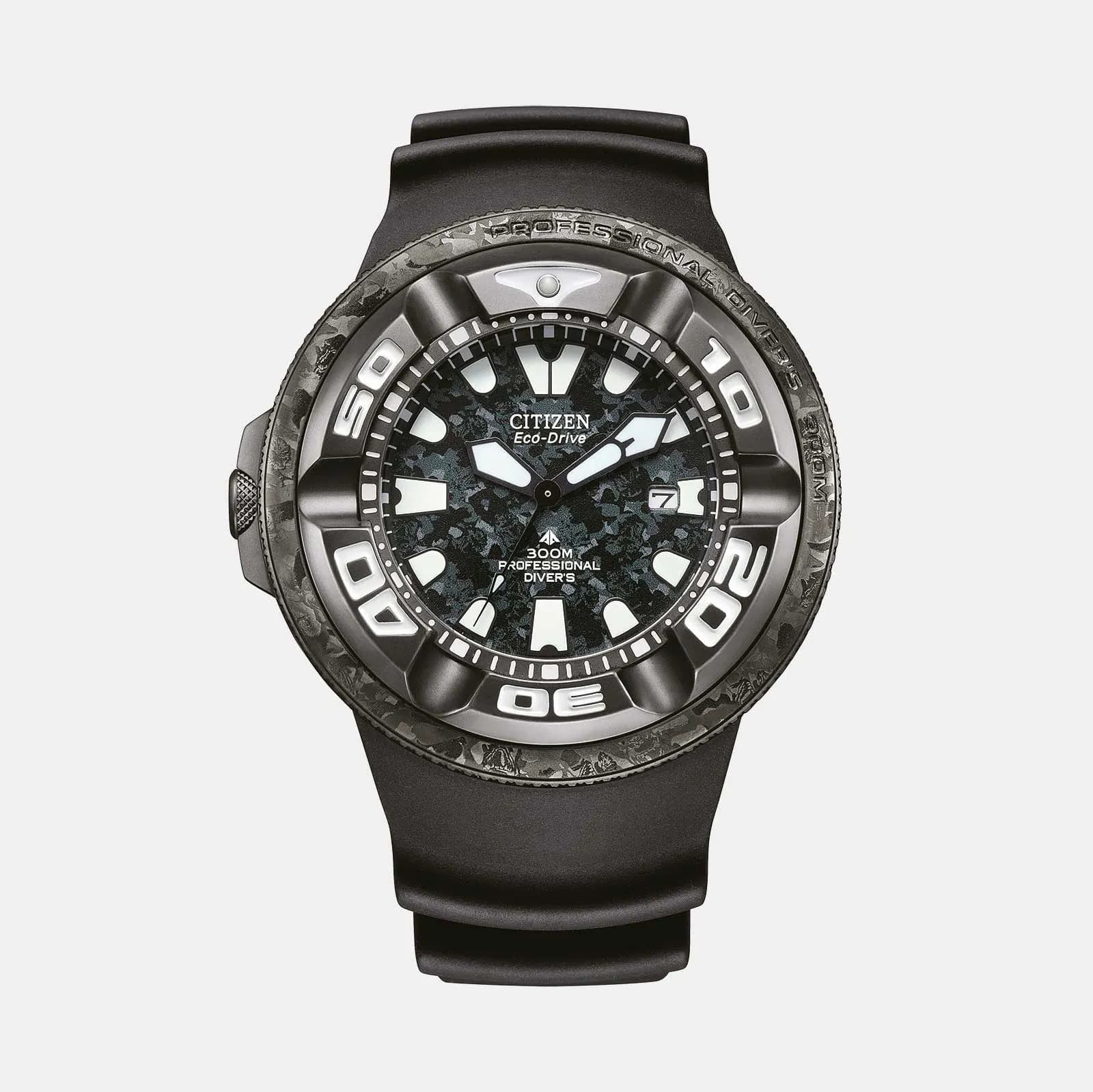 Citizen Godzilla Eco-Drive svart/grå BJ8056-01E 1
