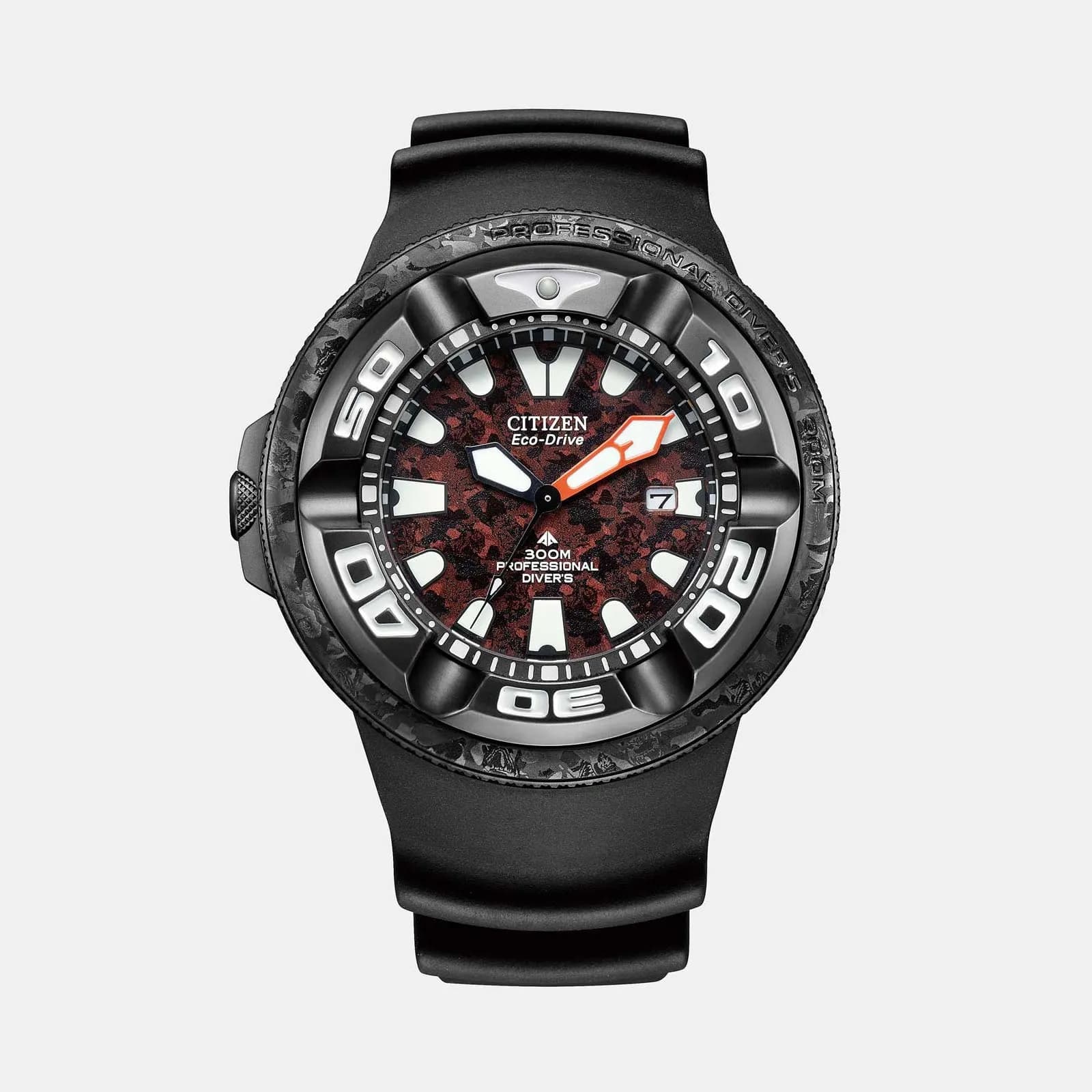 Citizen Godzilla Eco-Drive svart/röd BJ8059-03Z 1