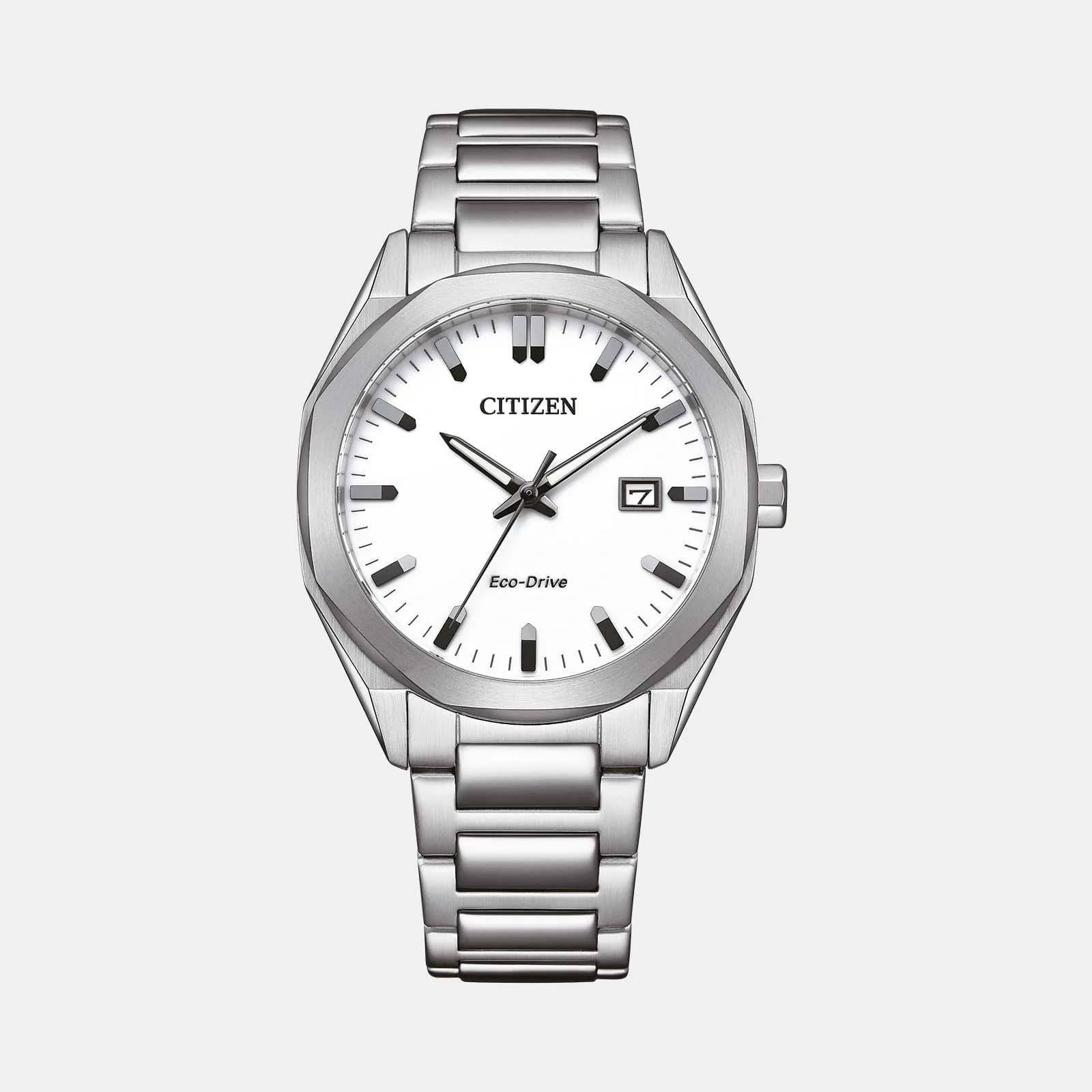 Citizen Elegant Eco-Drive - stål/vit BM7620-83A