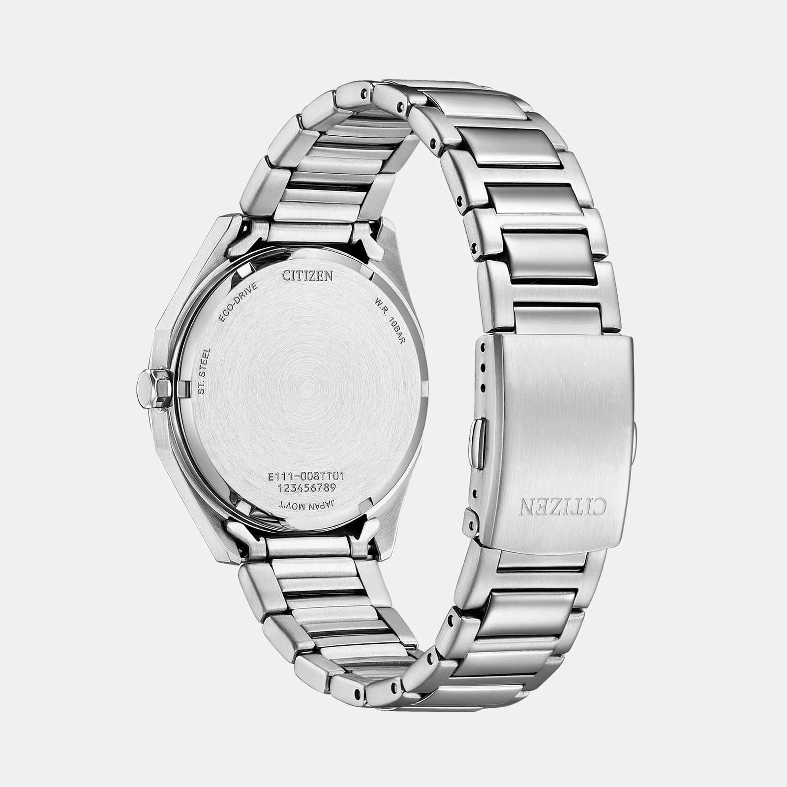 Citizen Elegant Eco-Drive - stål/vit BM7620-83A 2
