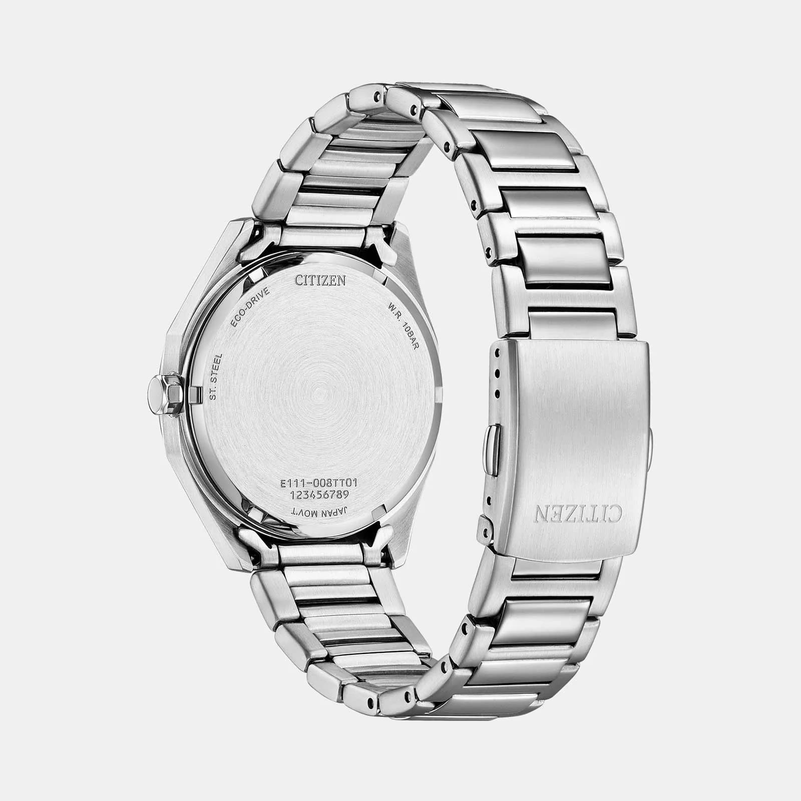 Citizen Elegant Eco-Drive - stål/grön BM7620-83X 2