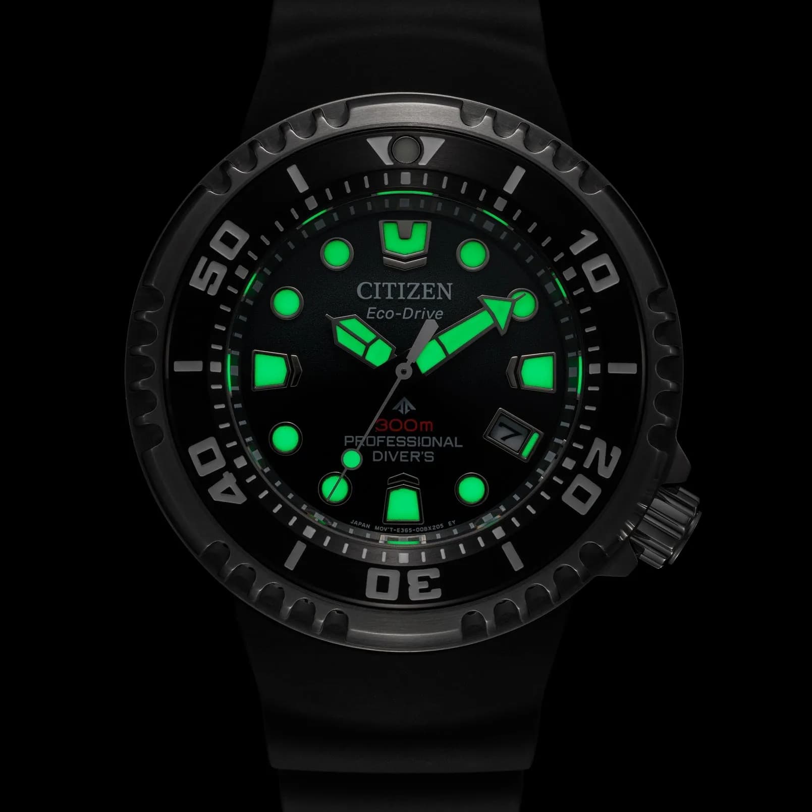 Citizen Promaster Eco-Drive Diver 300m silver/svart - BN1024-01E 4
