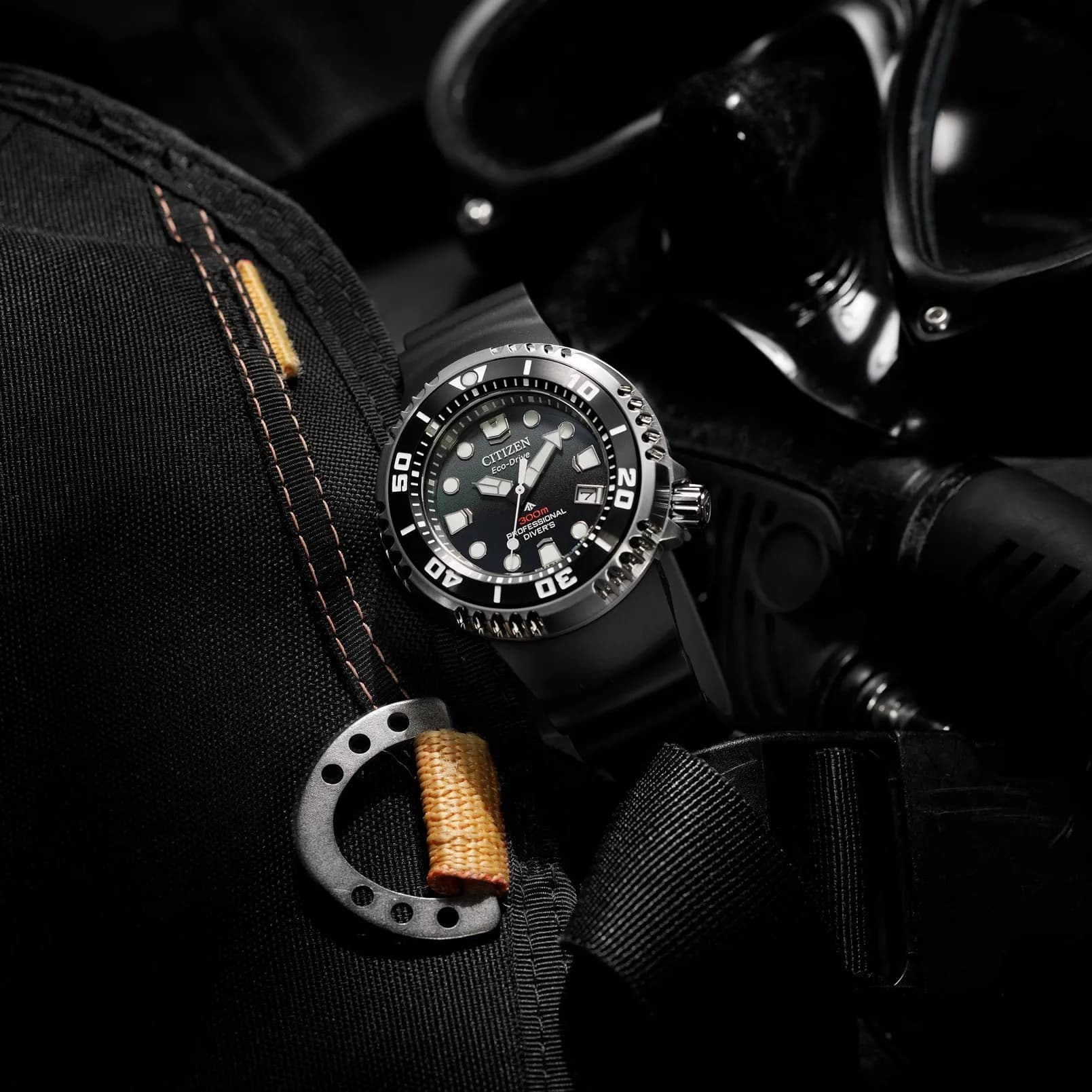 Citizen Promaster Eco-Drive Diver 300m silver/svart - BN1024-01E 8