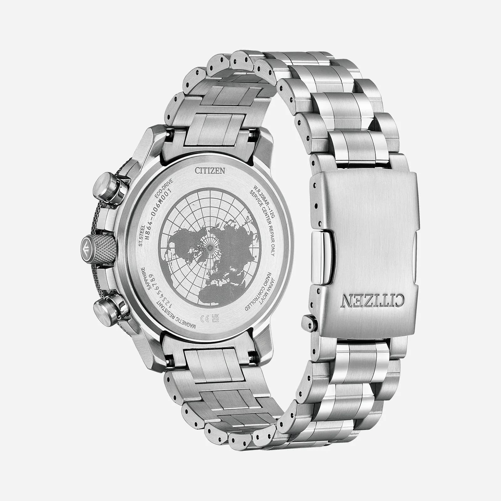 Citizen Promaster Geo Trekker, stål/svart - BY3006-53E 2