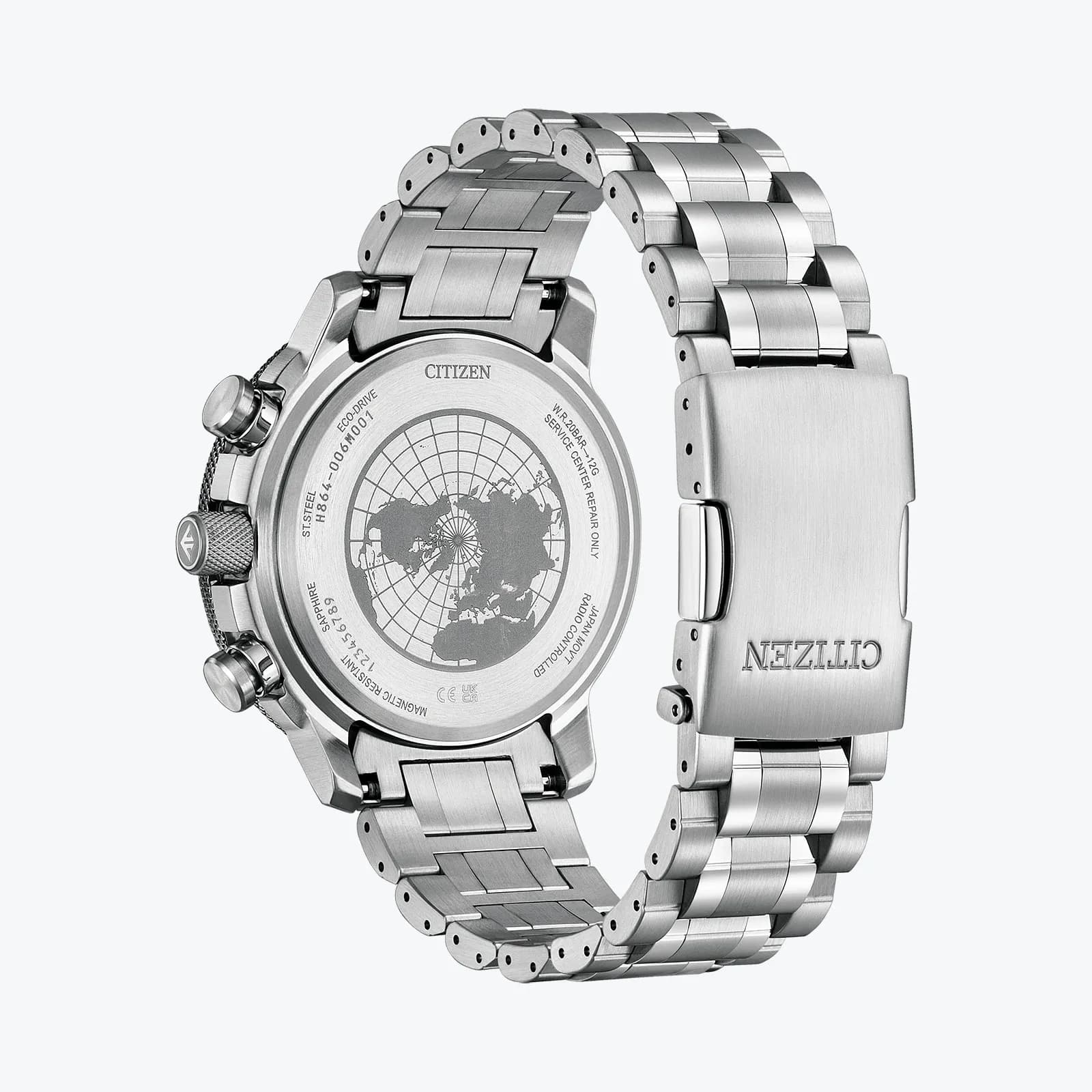 Citizen Promaster Geo Trekker, stål/grå - BY3006-53H 4