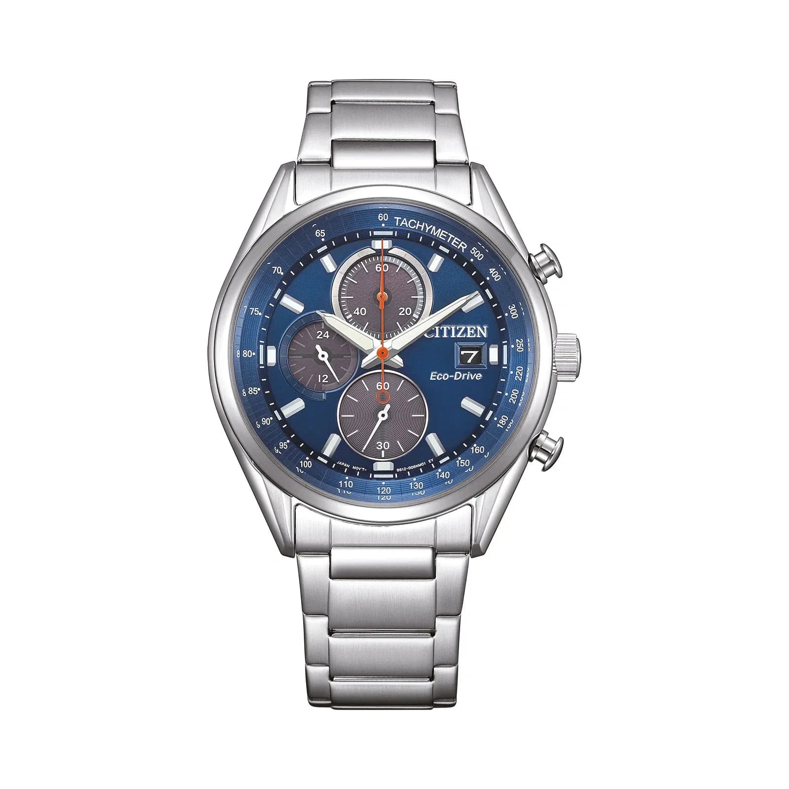 Citizen Eco-Drive Chrono, stål/blå - CA0459-79L
