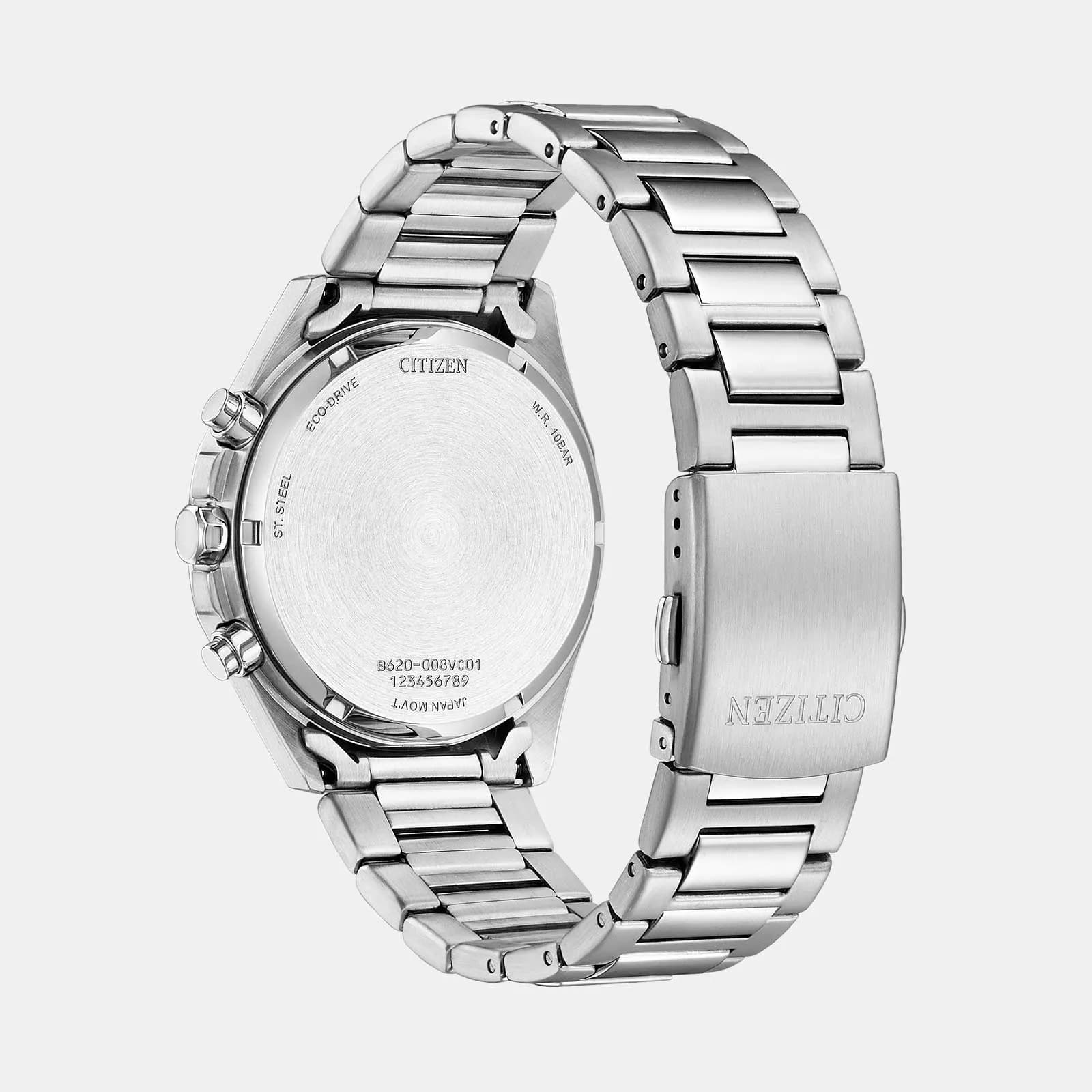 Citizen Eco-Drive Chrono stål/blå - CA4590-81L 2