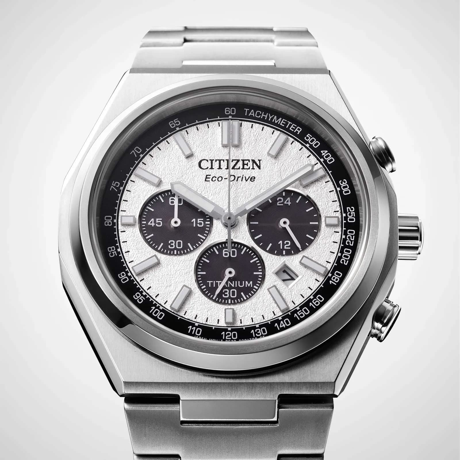 Citizen Eco Drive Super Titanium vit - CA4610-85A 5